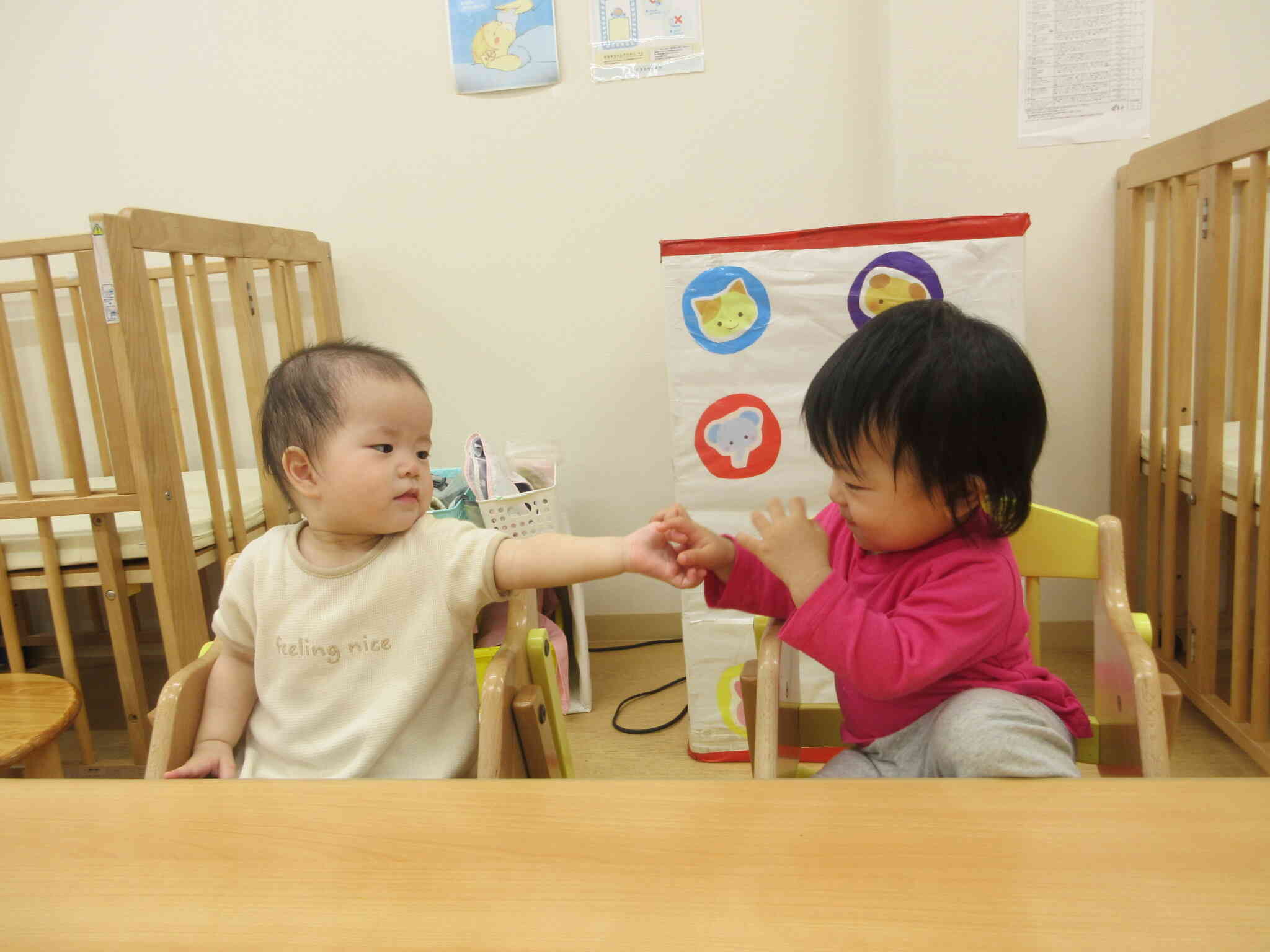 朝の会の様子