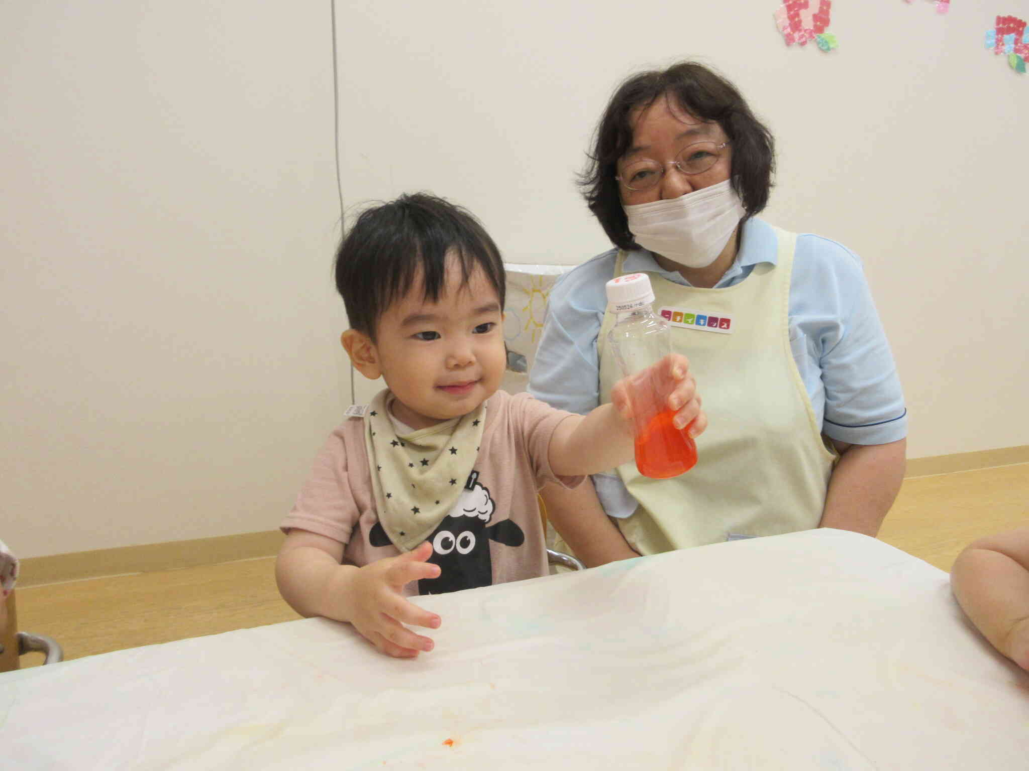 きれいな色が出来たよ！！