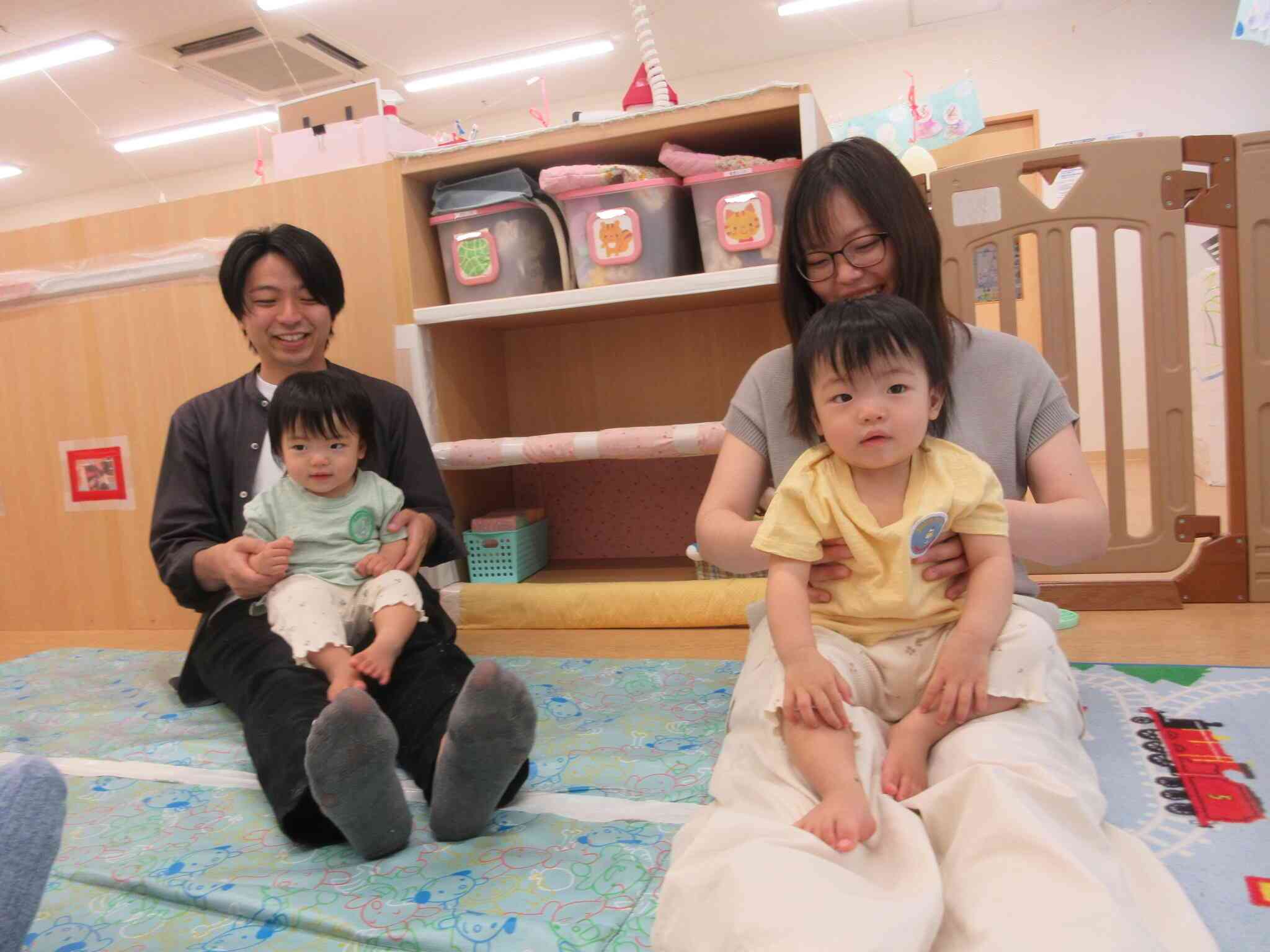ふれあい遊びをしたよ♪