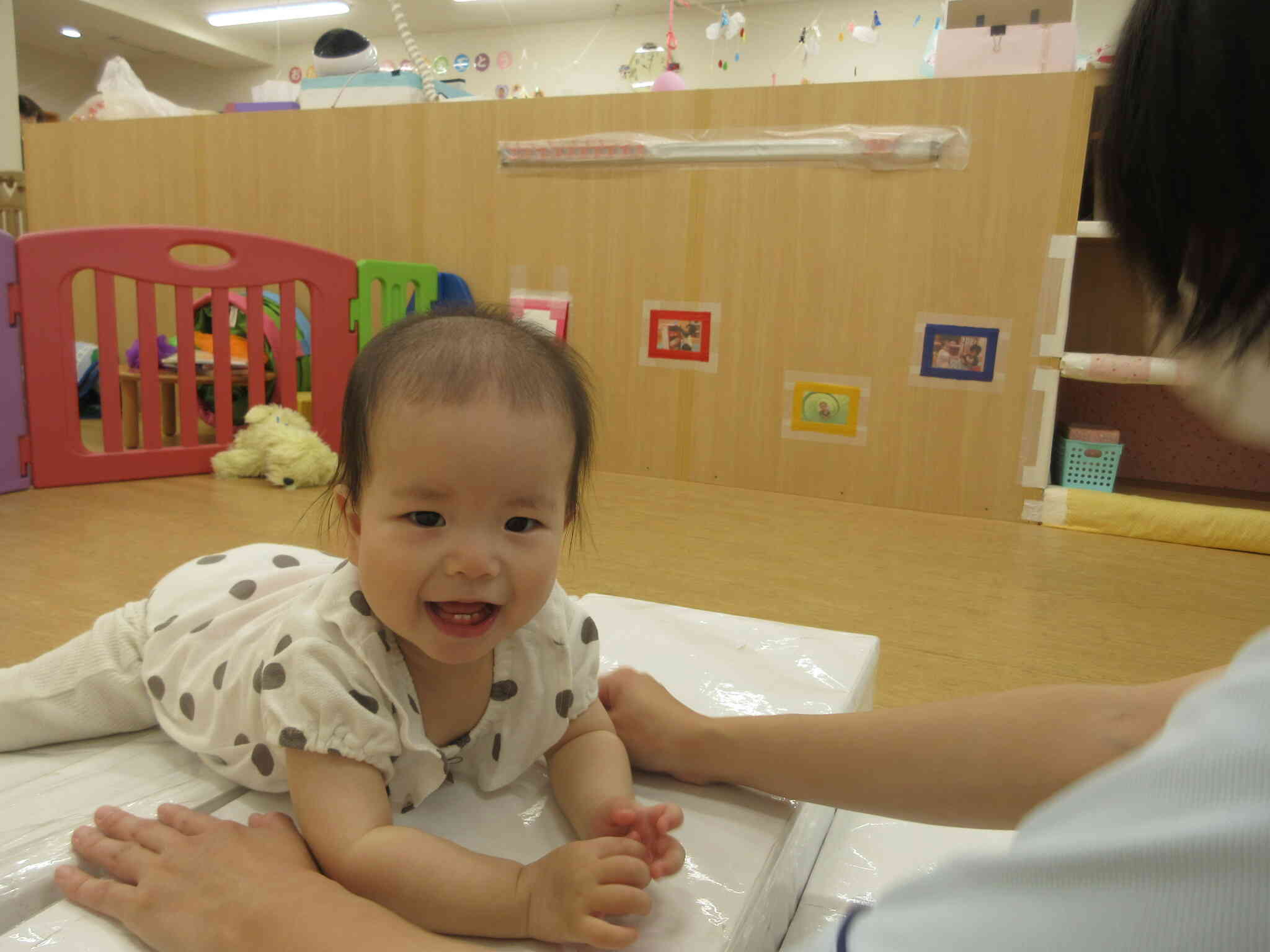 保育参加・試食会がありました！-2日目-（0歳児　ひよこ組）