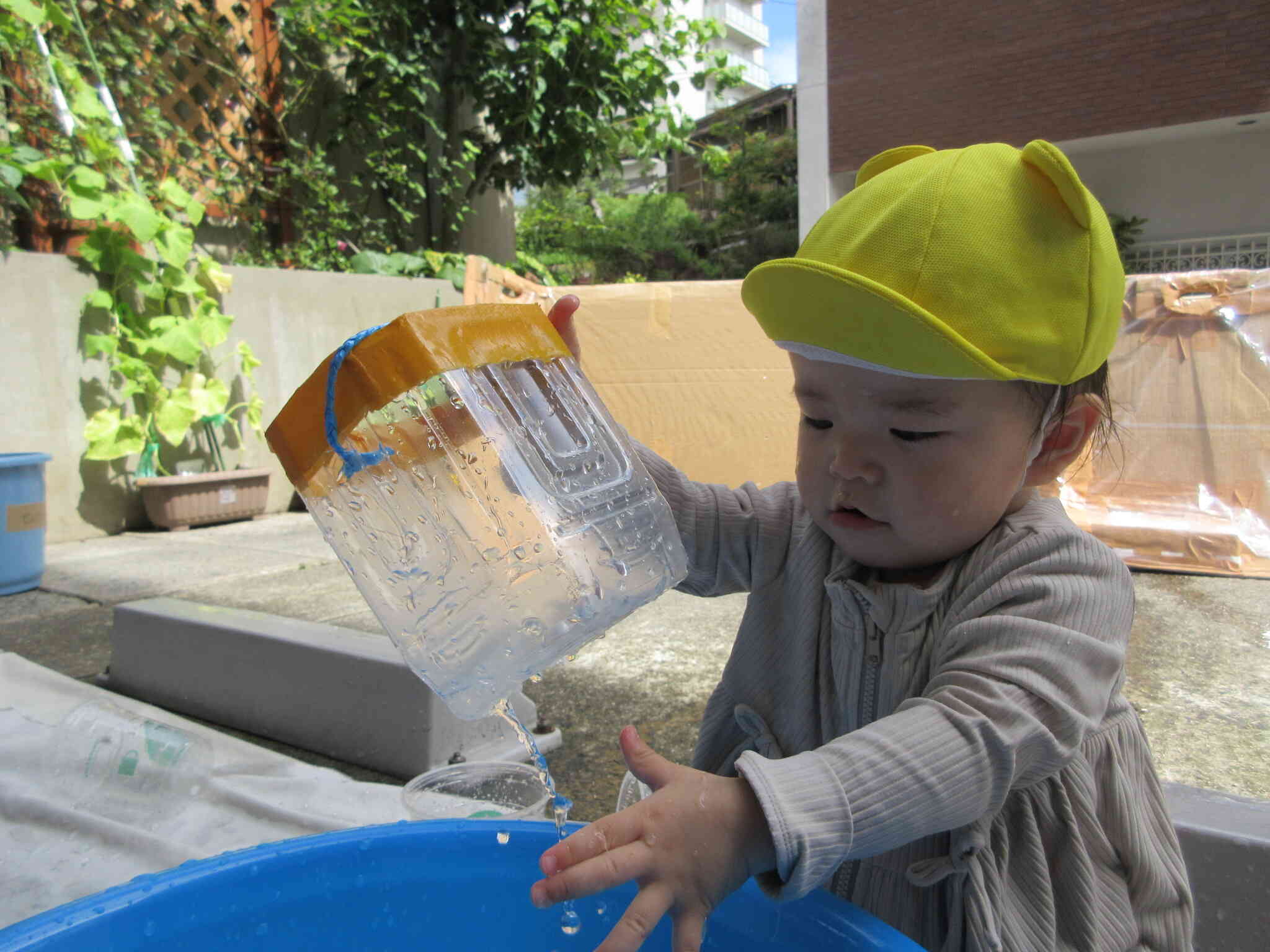 お水気持ちいいね～♪