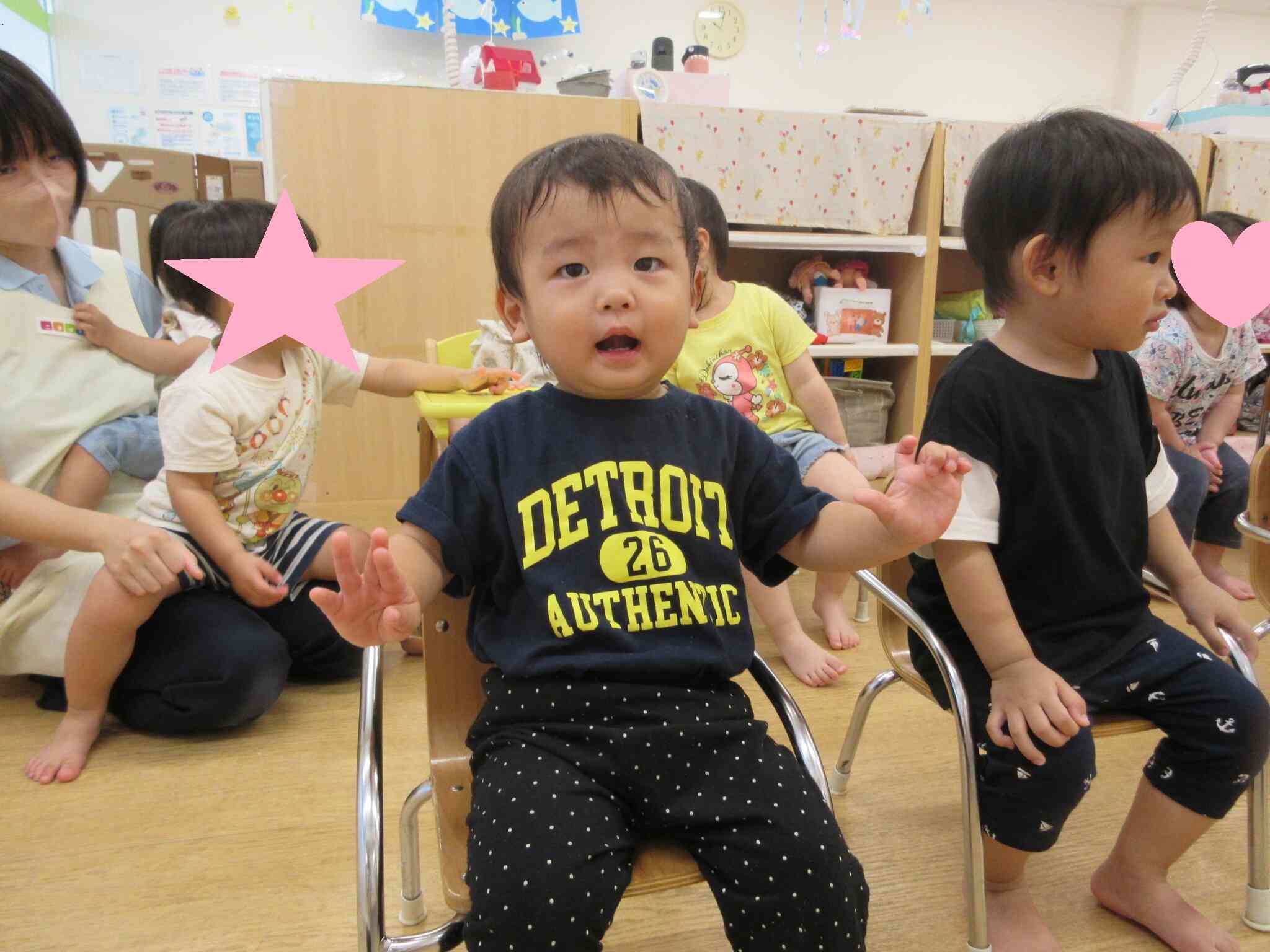 みんな大好き、英語の時間だよ!