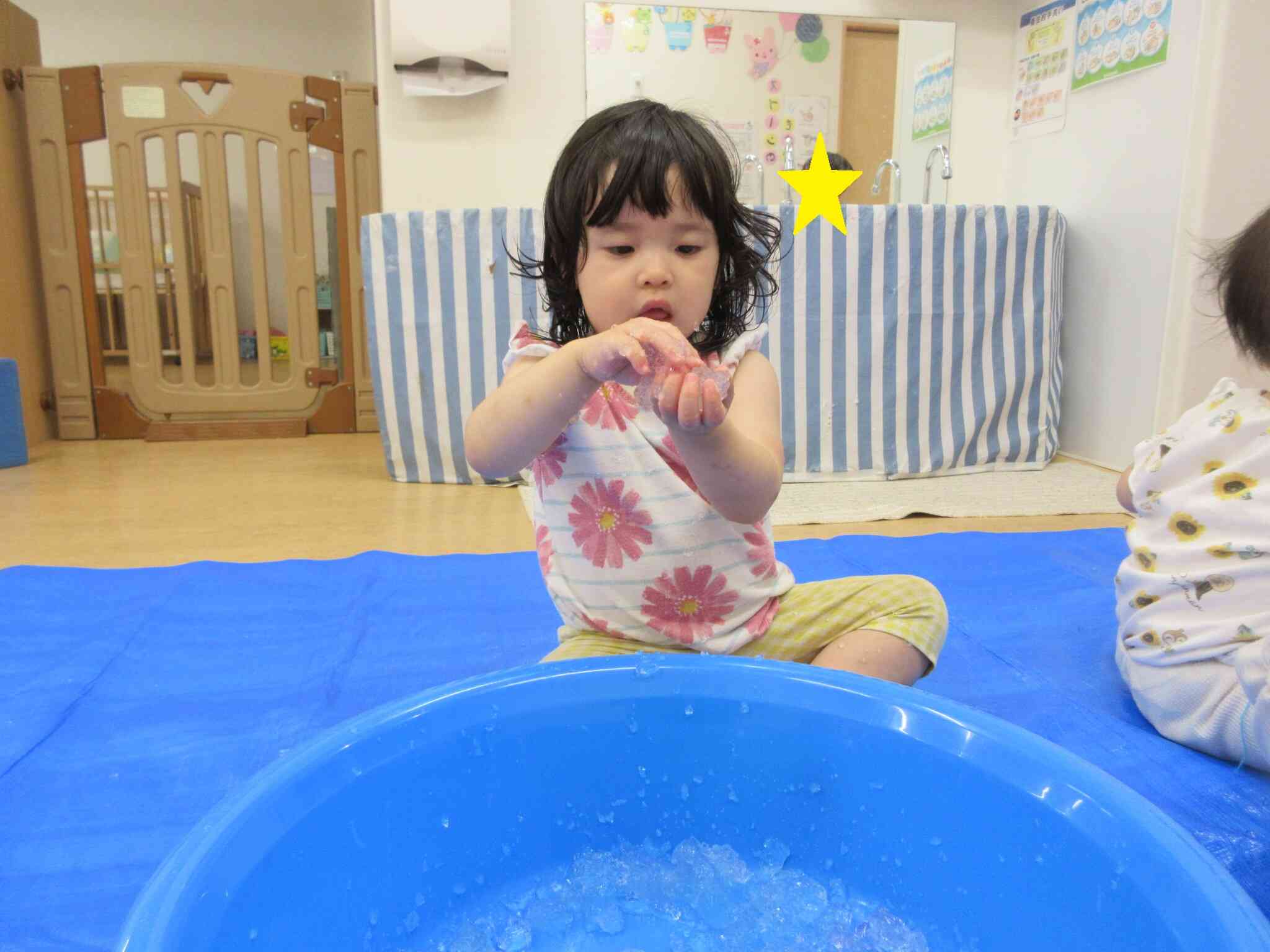 寒天遊びをしたよ！