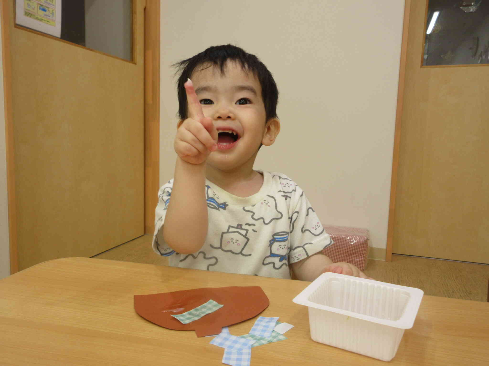どんぐりを作ったよ！（2歳児　うさぎ組）