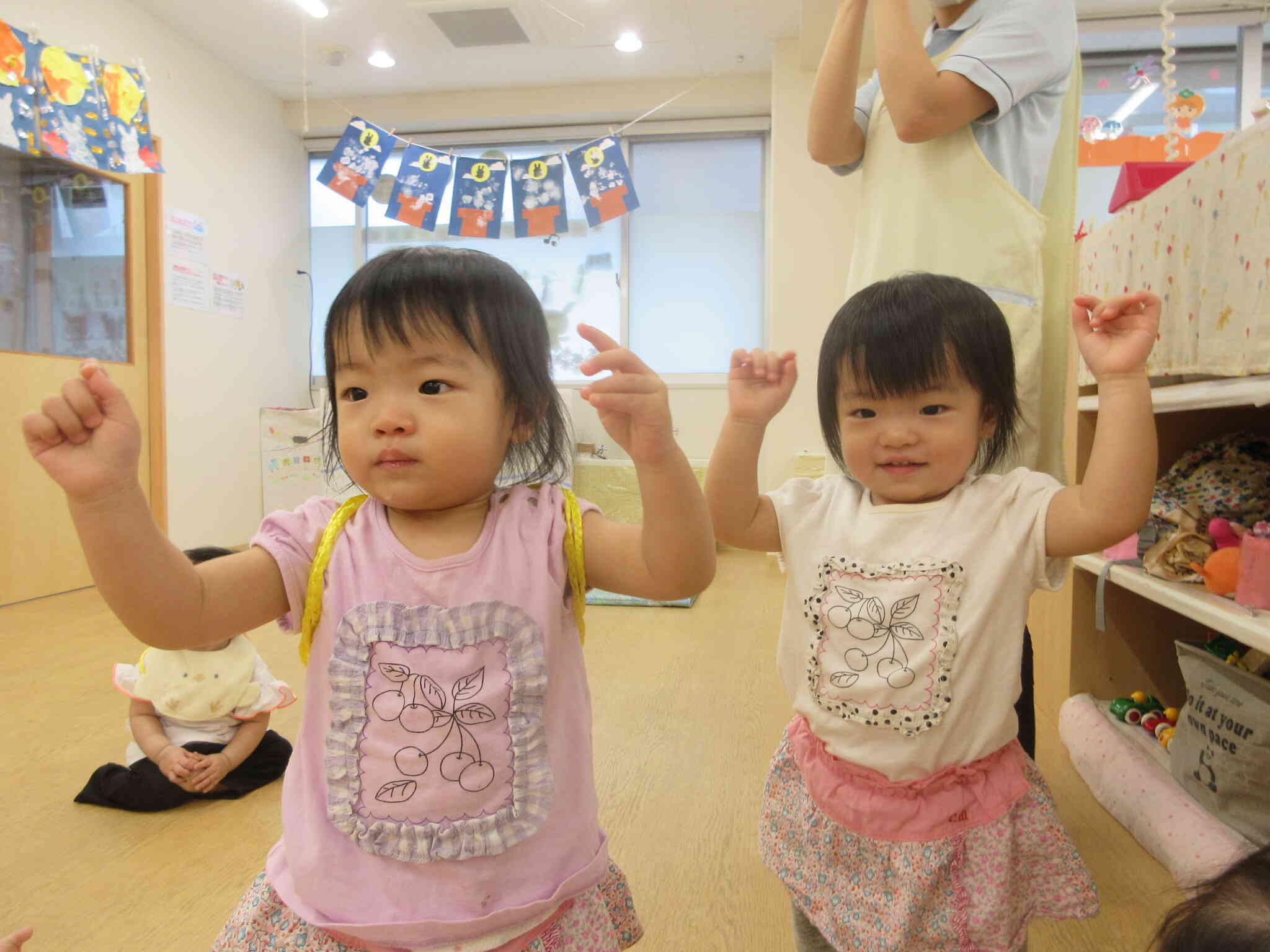 ふれあい運動会の様子(ひよこ組)