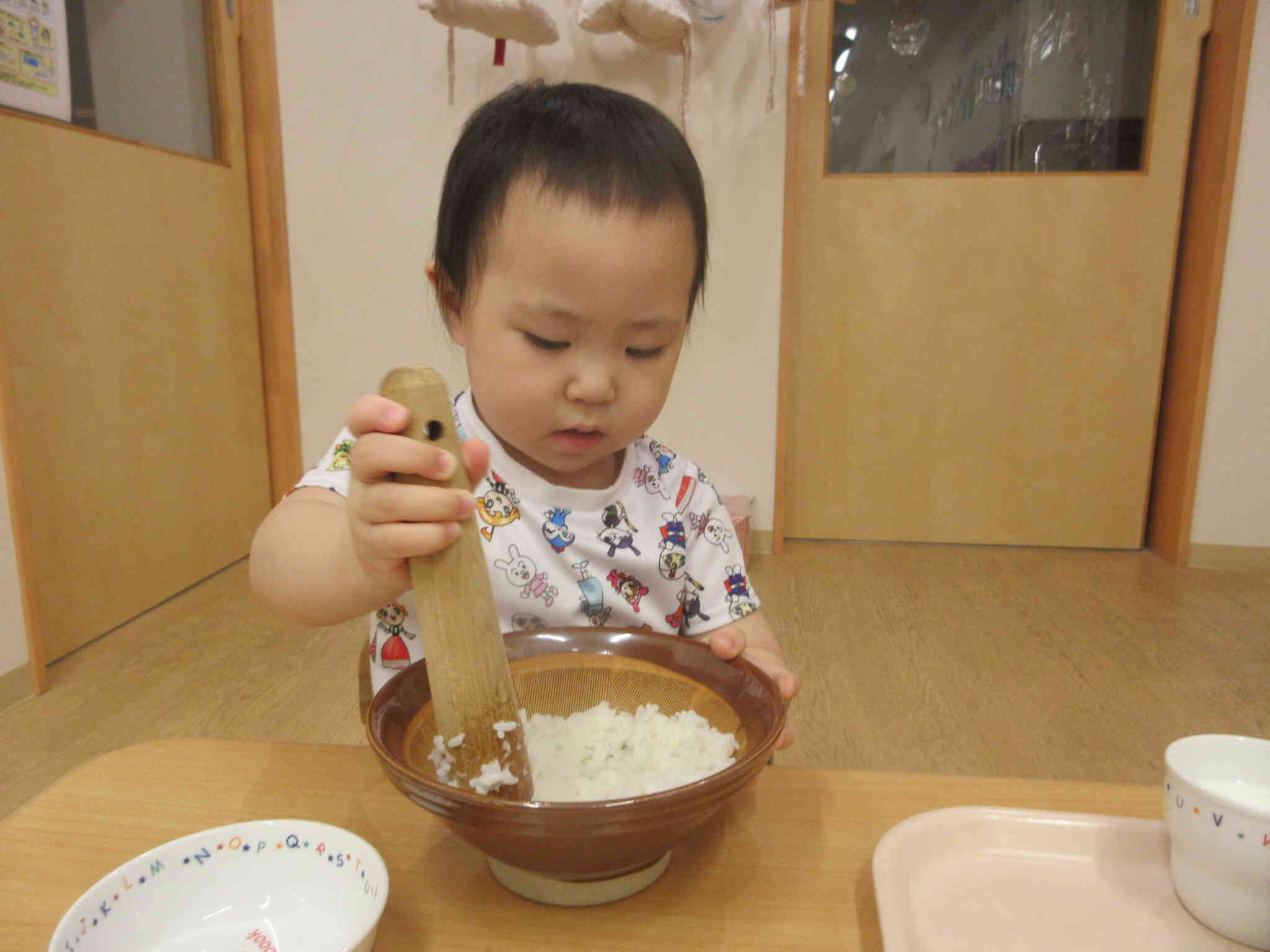 二色おはぎを作りました♪