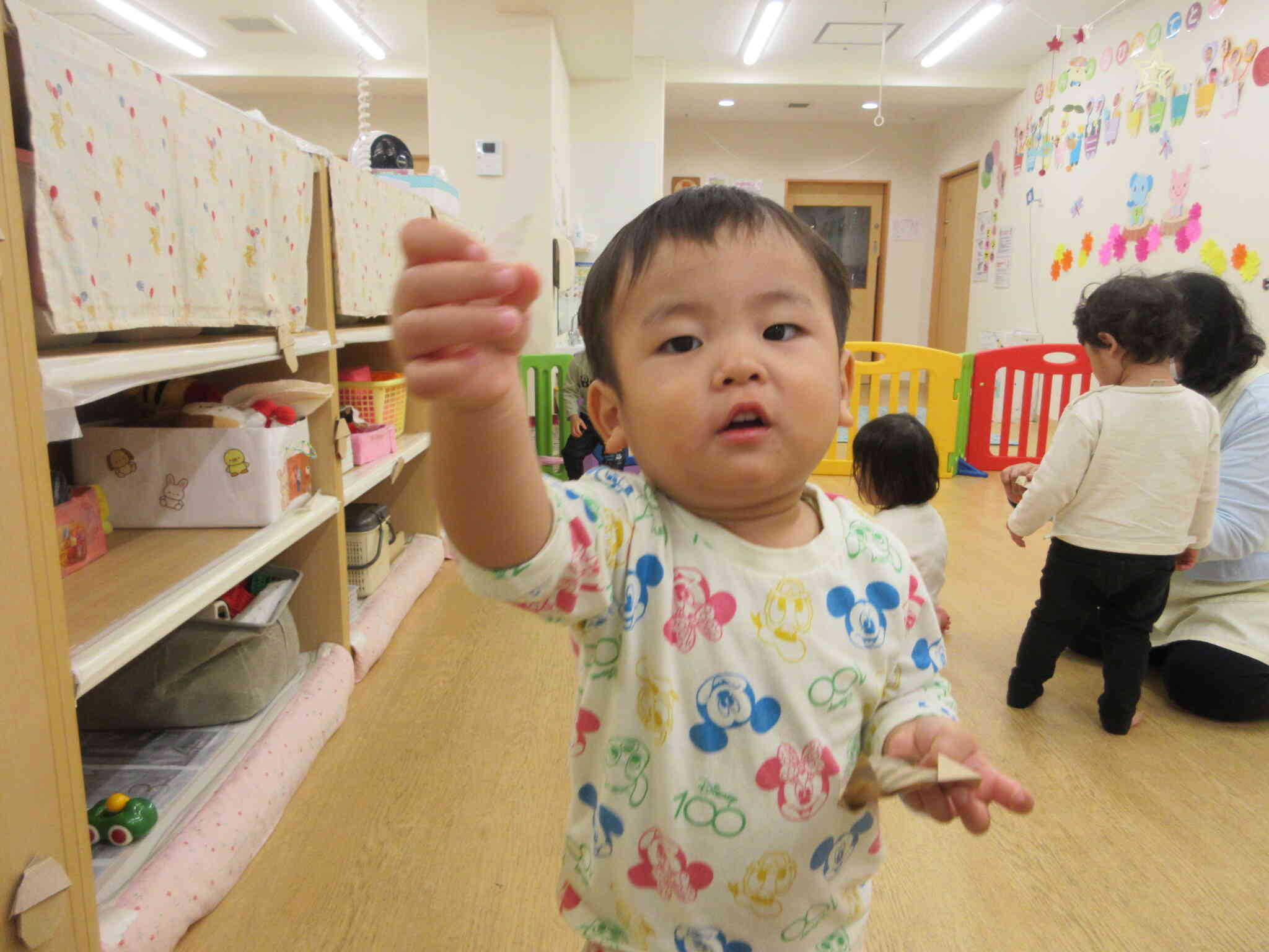 自分で両面テープ剥がしたよ！