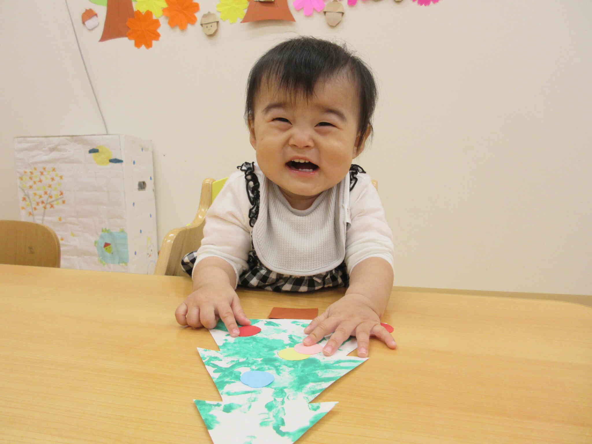 ツリーに飾りつけもしたよ！