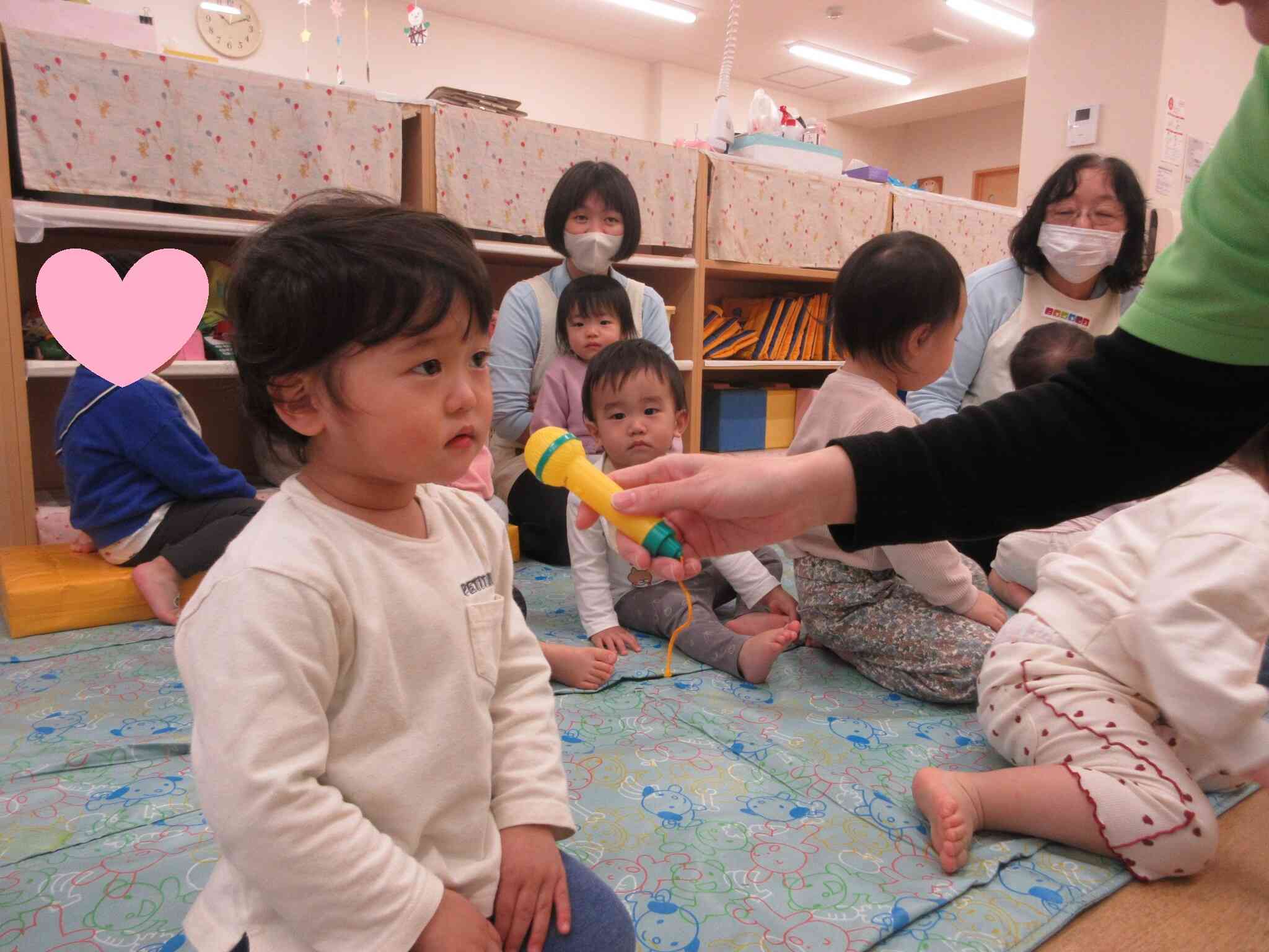 お名前言えるかな？