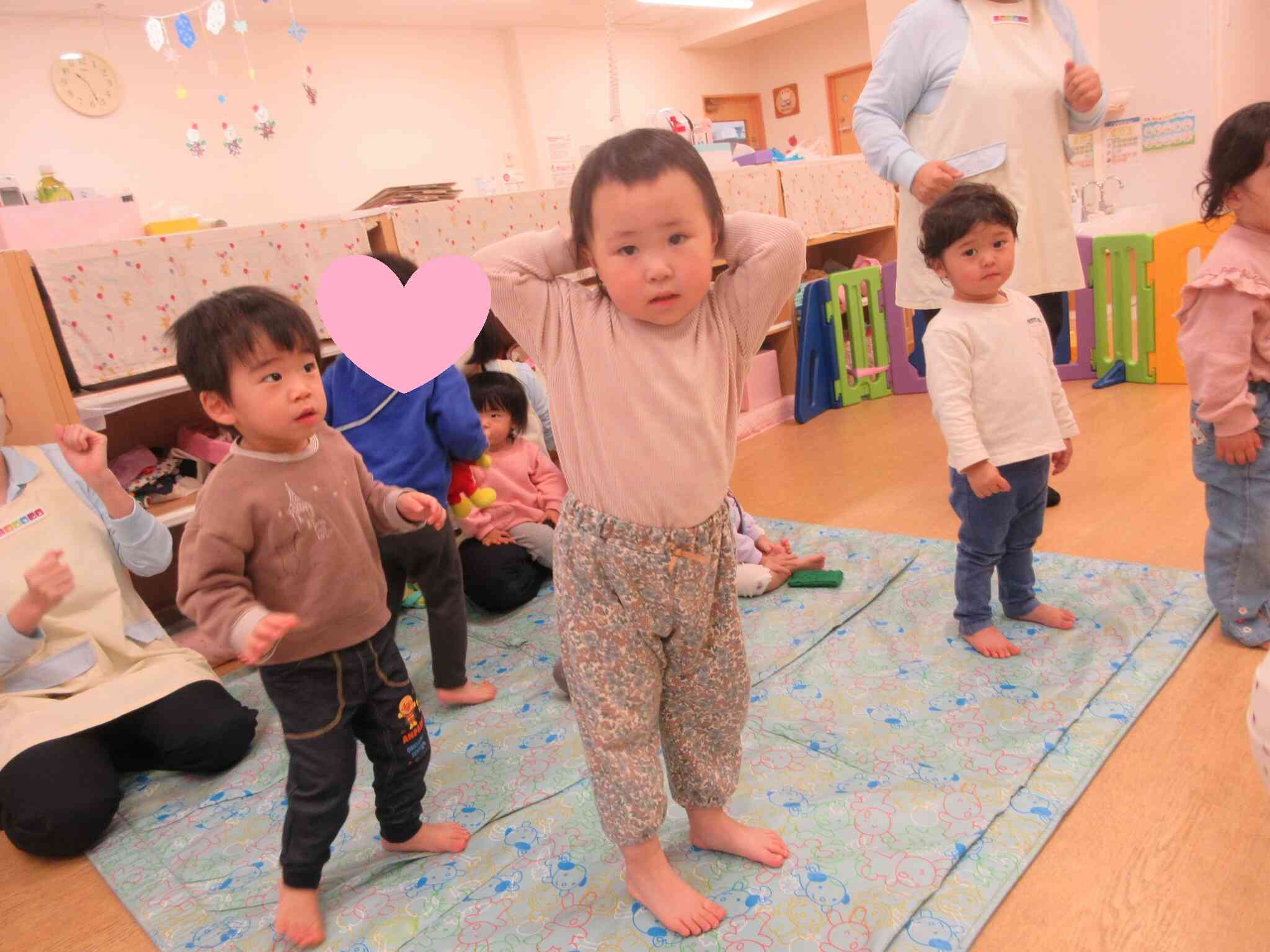 ダンスを踊ったよ♪