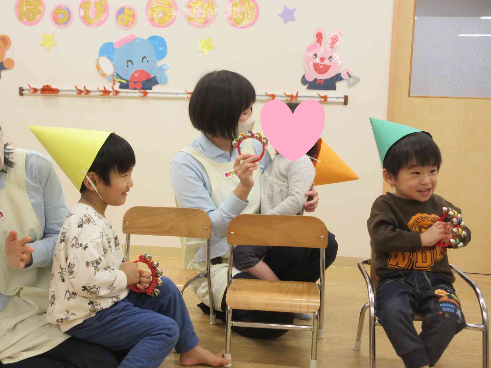 楽器遊びをしたよ♪