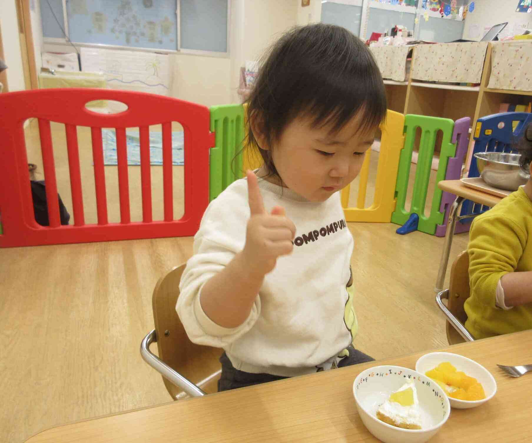 クリスマスケーキの完成！