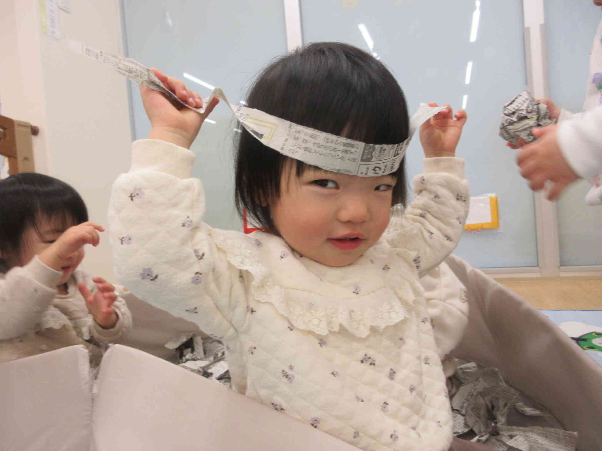 「先生みてみてー！」と嬉しそうに見せてくれたお友だち！