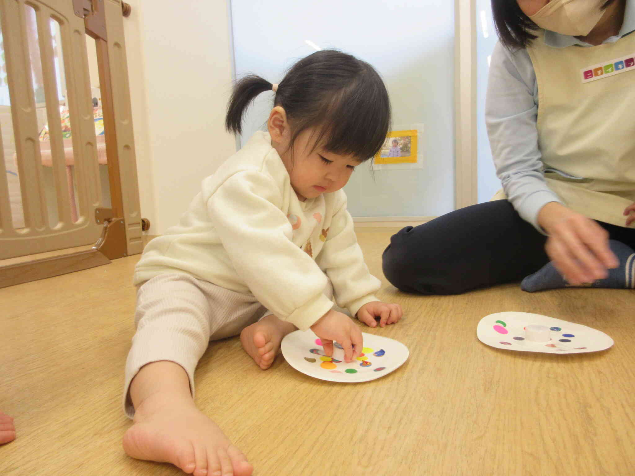 コマを回すよ♪