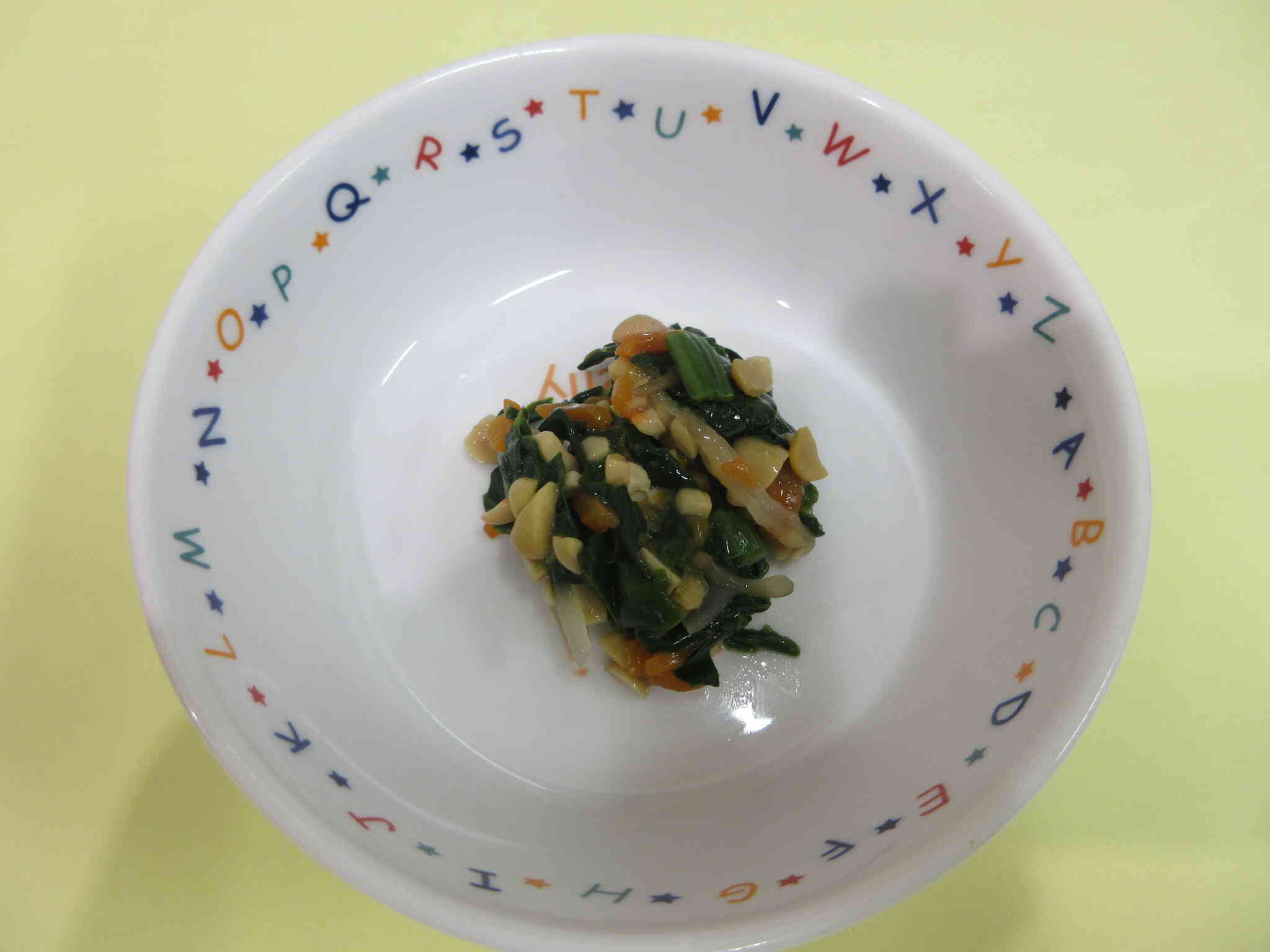 1月のおすすめレシピ★ほうれんそうの納豆和え★