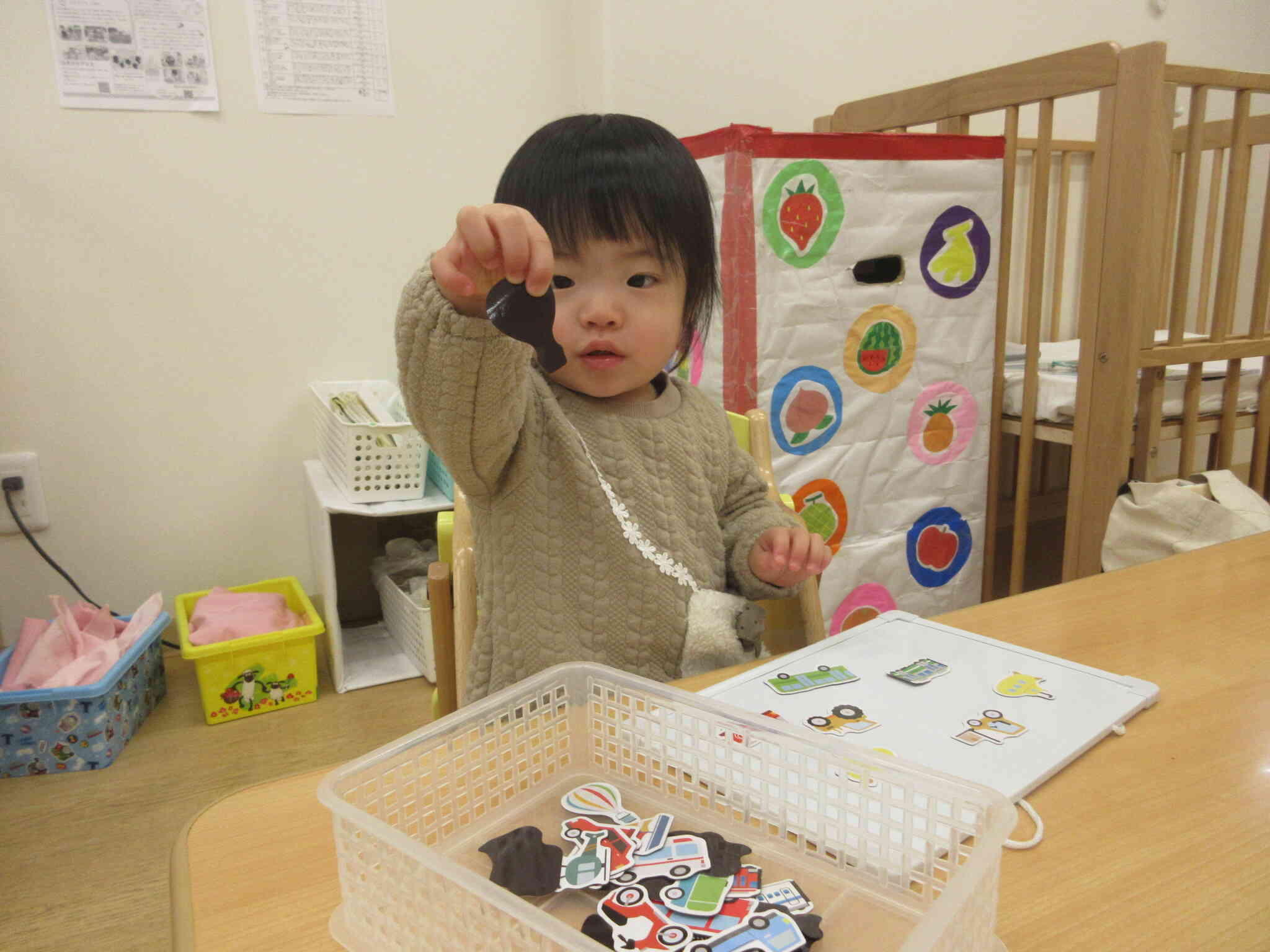 磁石遊びをしたよ！