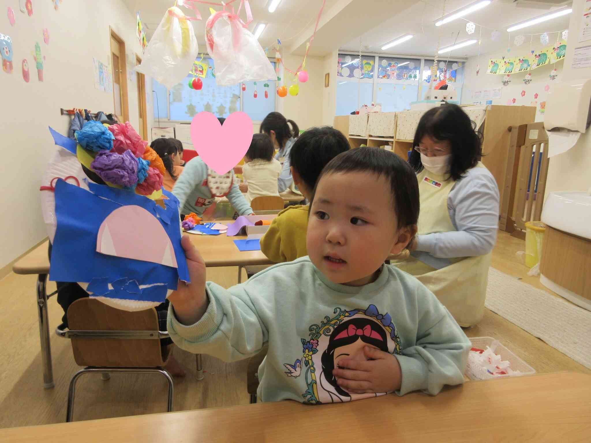 可愛い鬼の完成！