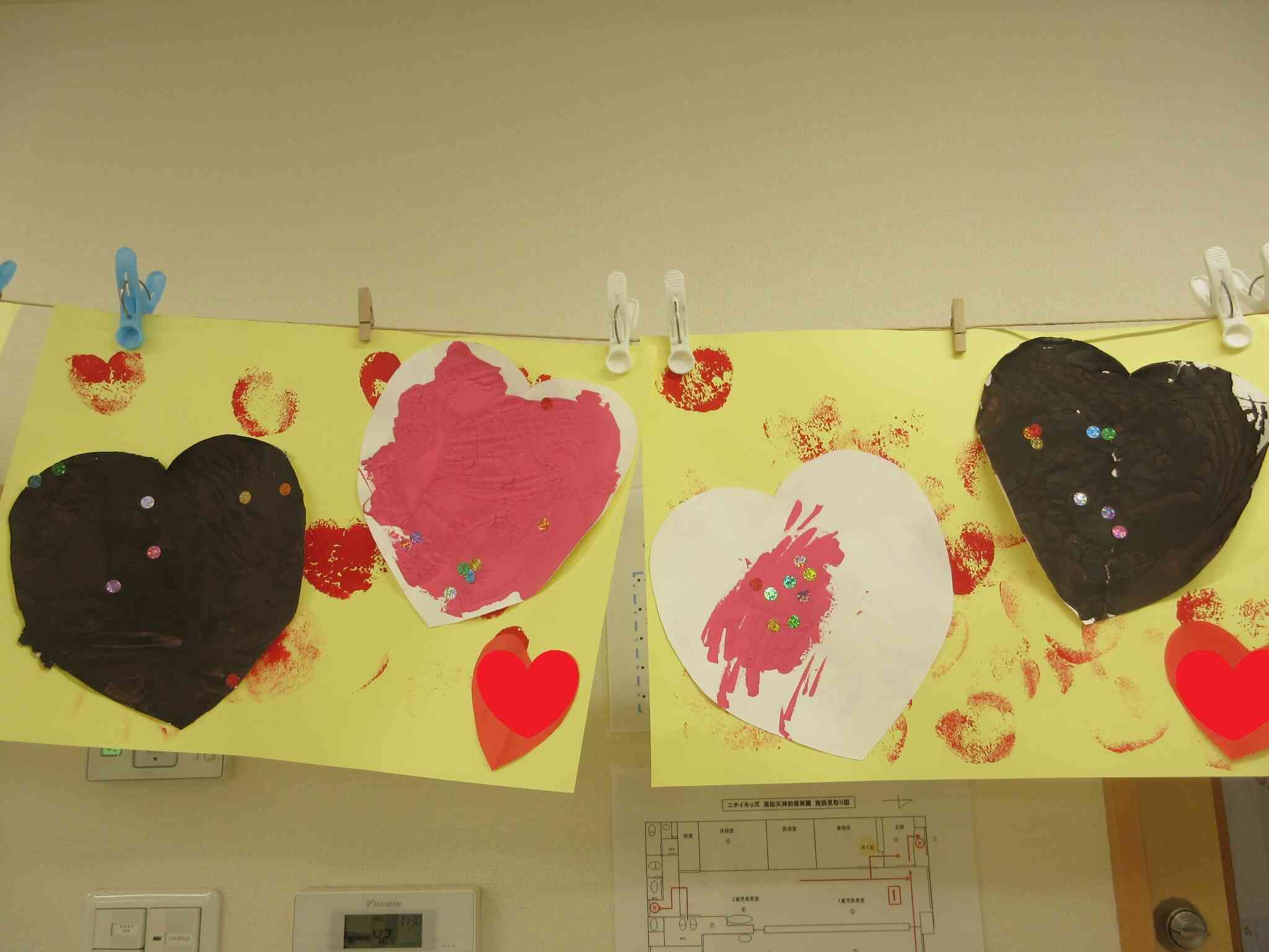 美味しそうなチョコが完成しました！