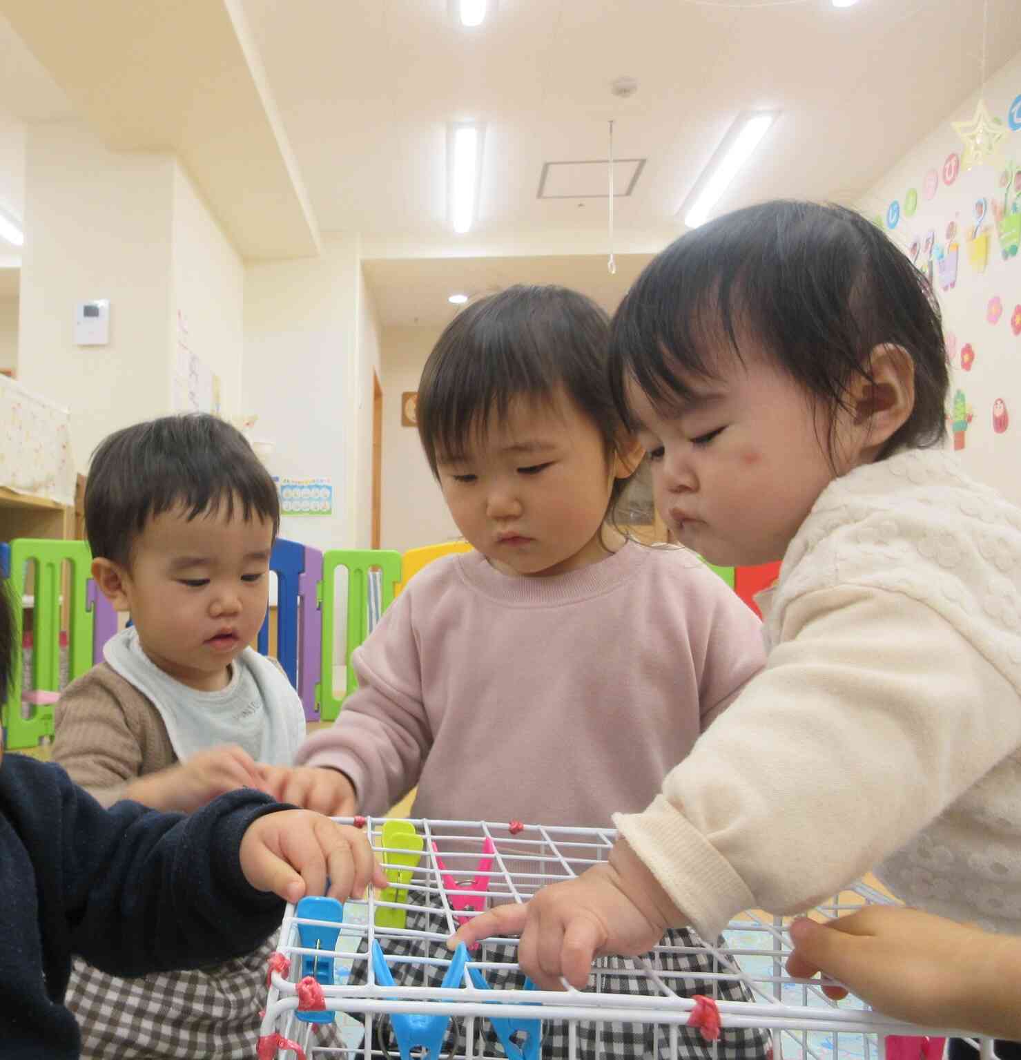 指先でぎゅ～っと押してみよう！