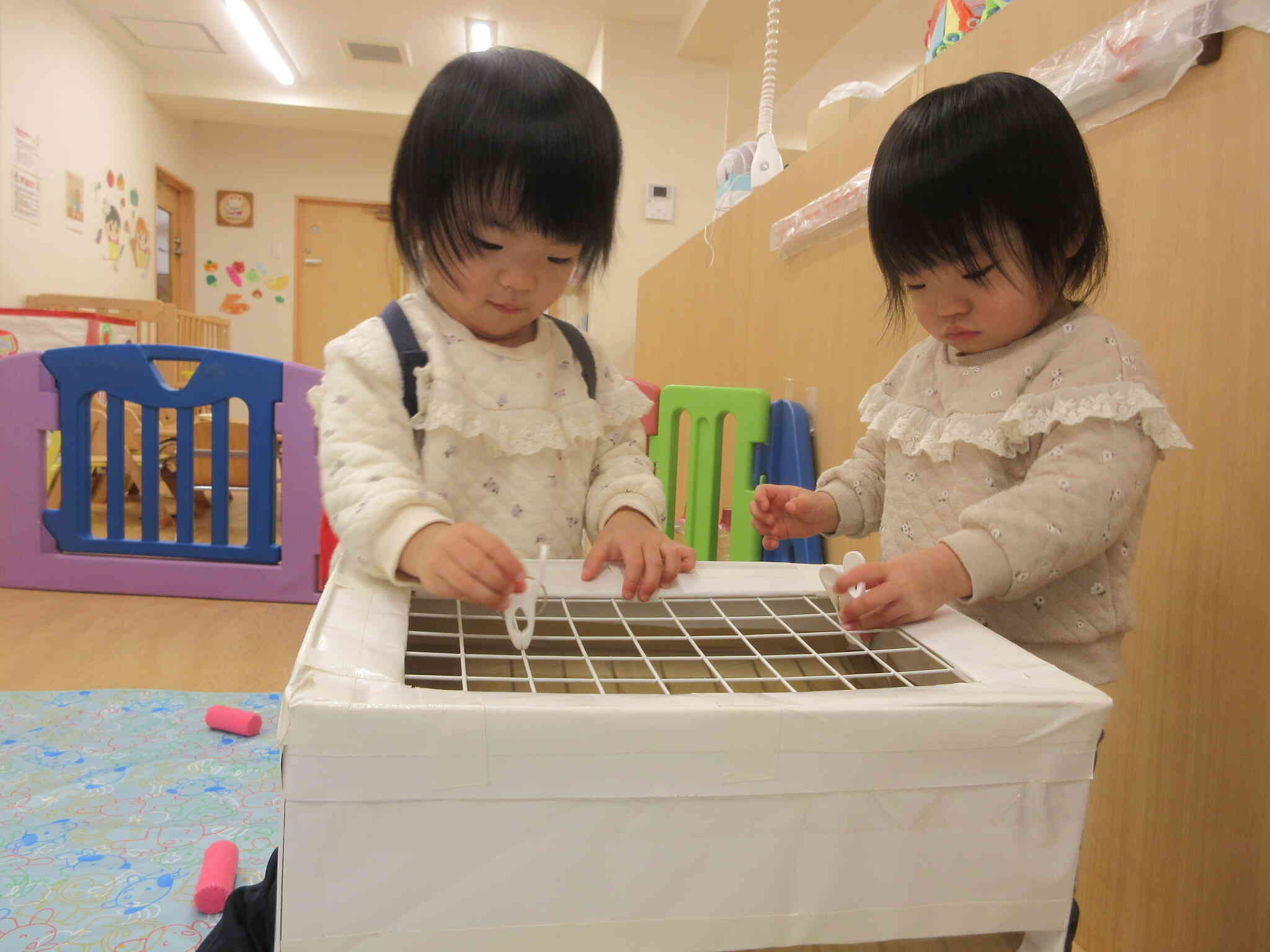 洗濯バサミも使ってみたよ⭐︎