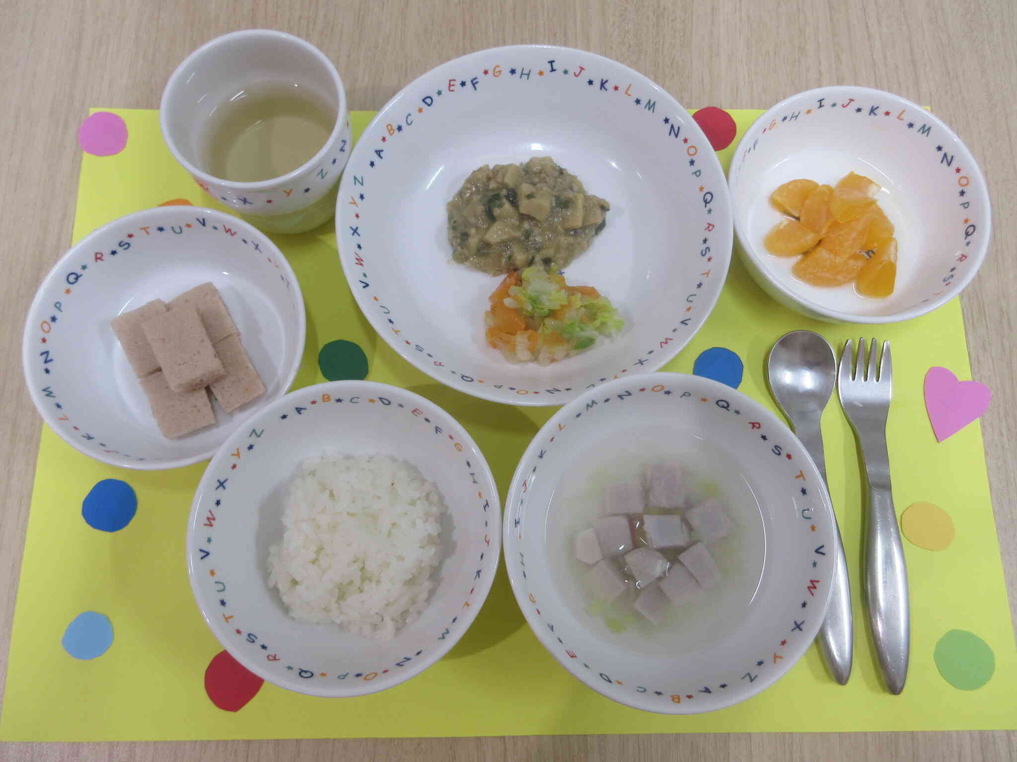 ２月の給食（幼児食）