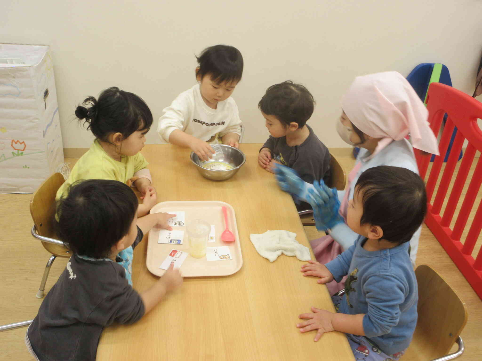 ガトーショコラを作ろう♪（食育活動　全クラス）