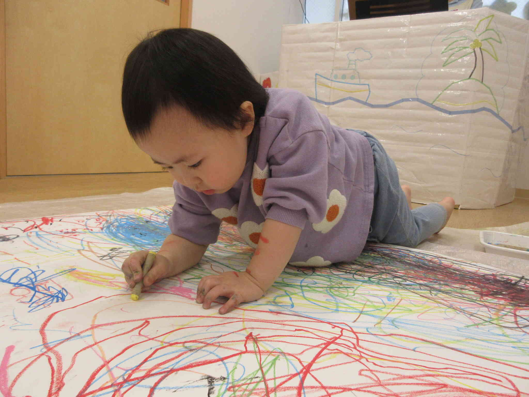 曲に合わせて表現するよ！