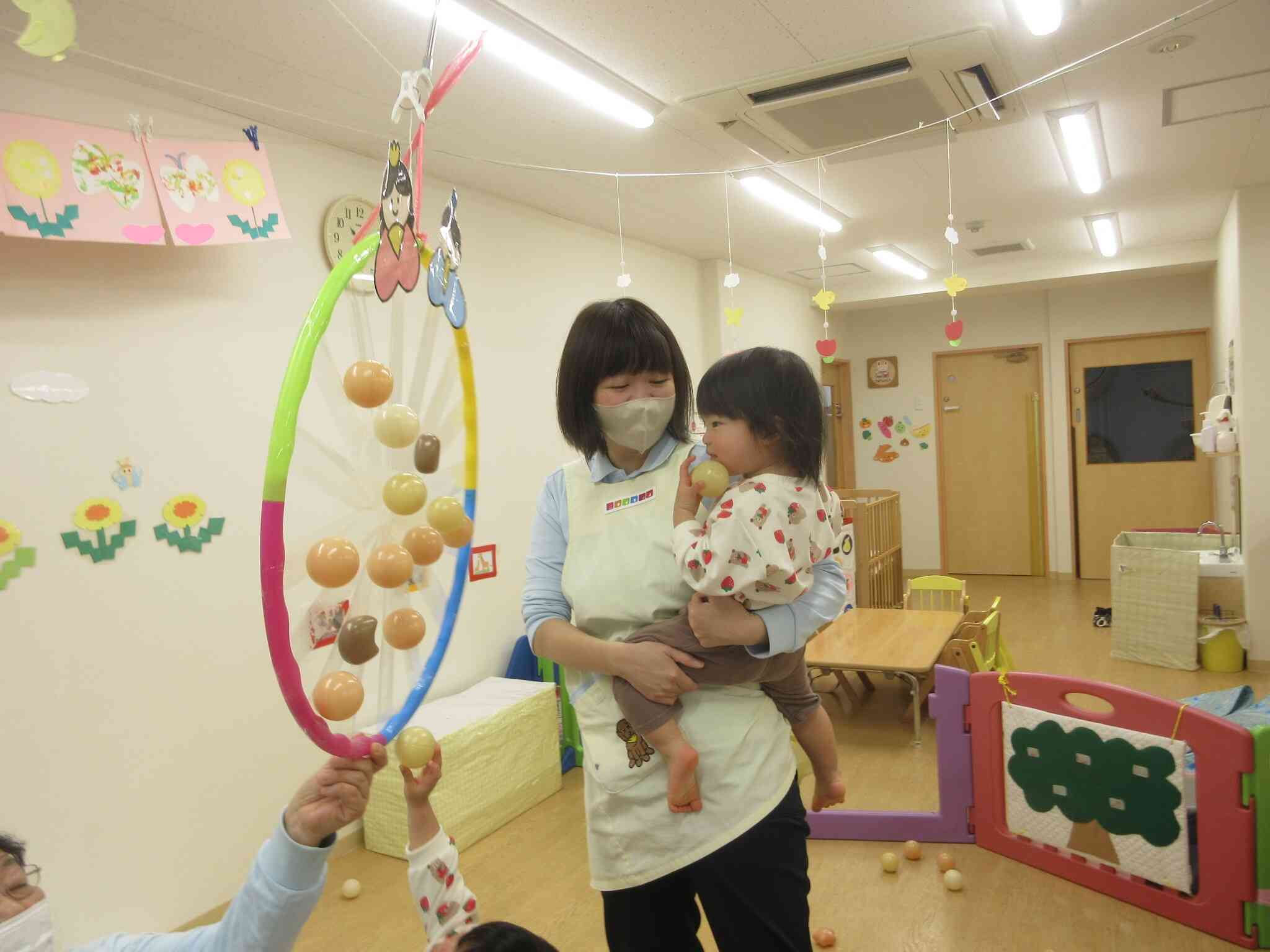 ひよこ組さんはコーナー遊びをしたよ♪