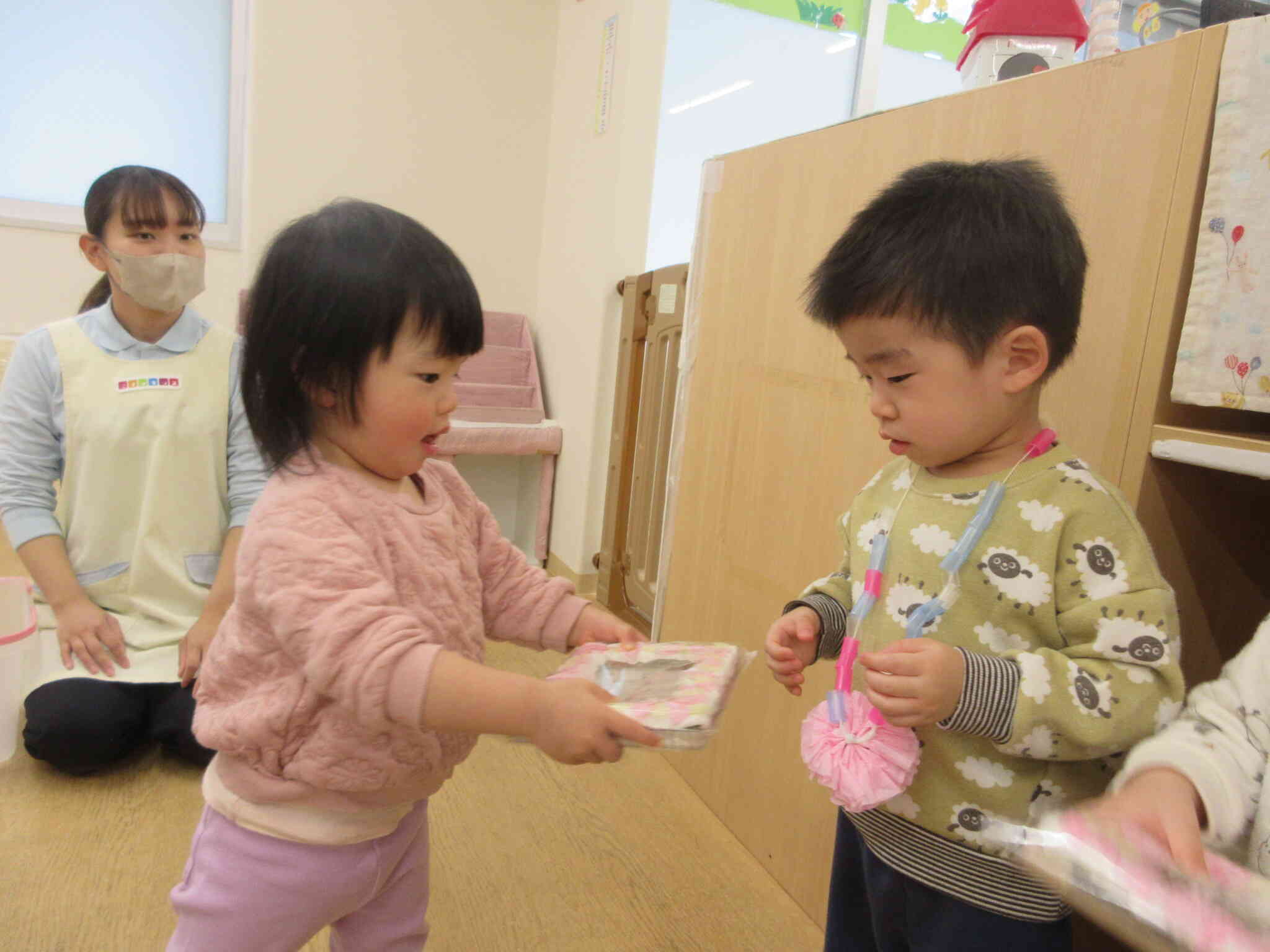 プレゼントを渡したよ☆