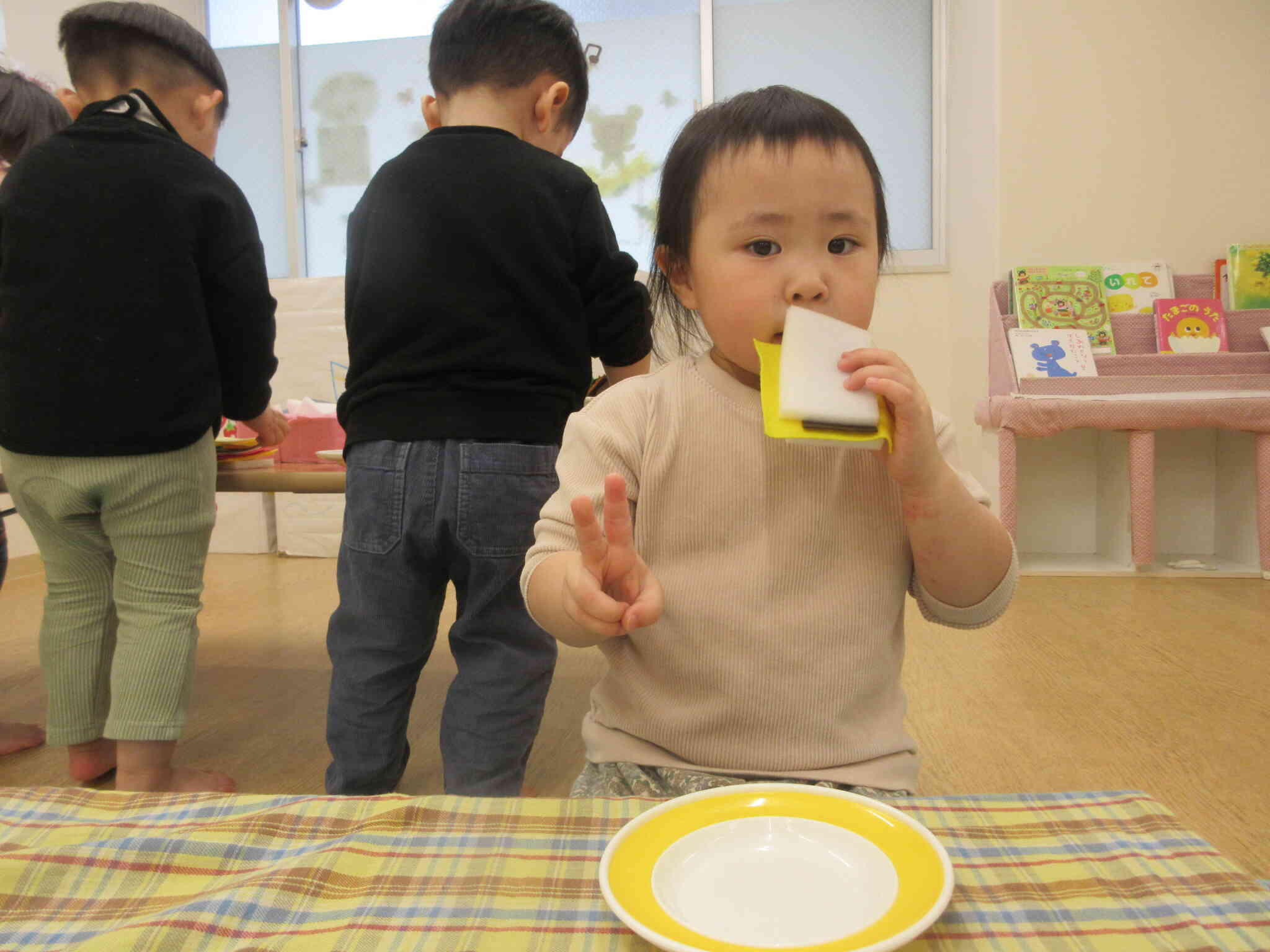 美味しいサンドイッチを作ったよ♪