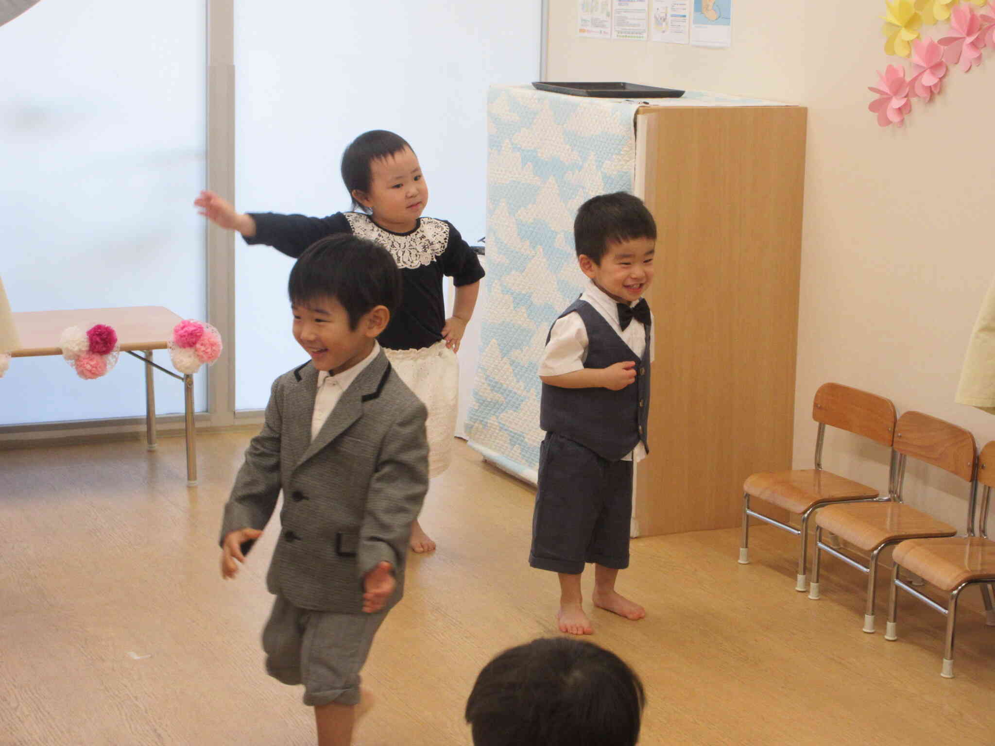 ダンスを踊ったよ♪