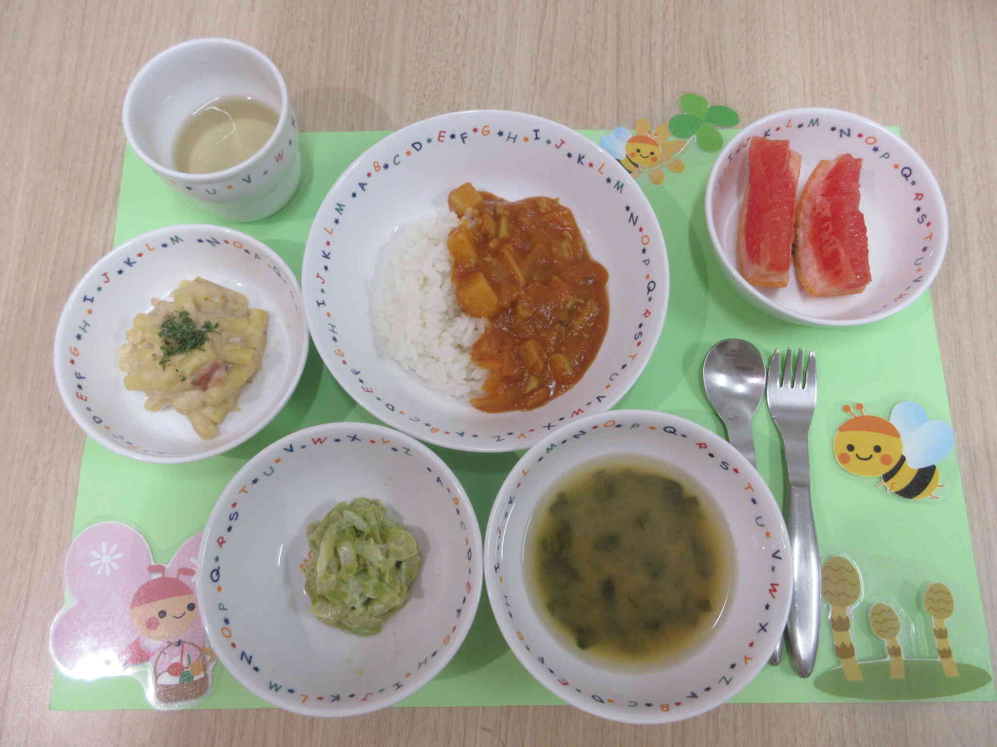 ４月の給食（幼児食）