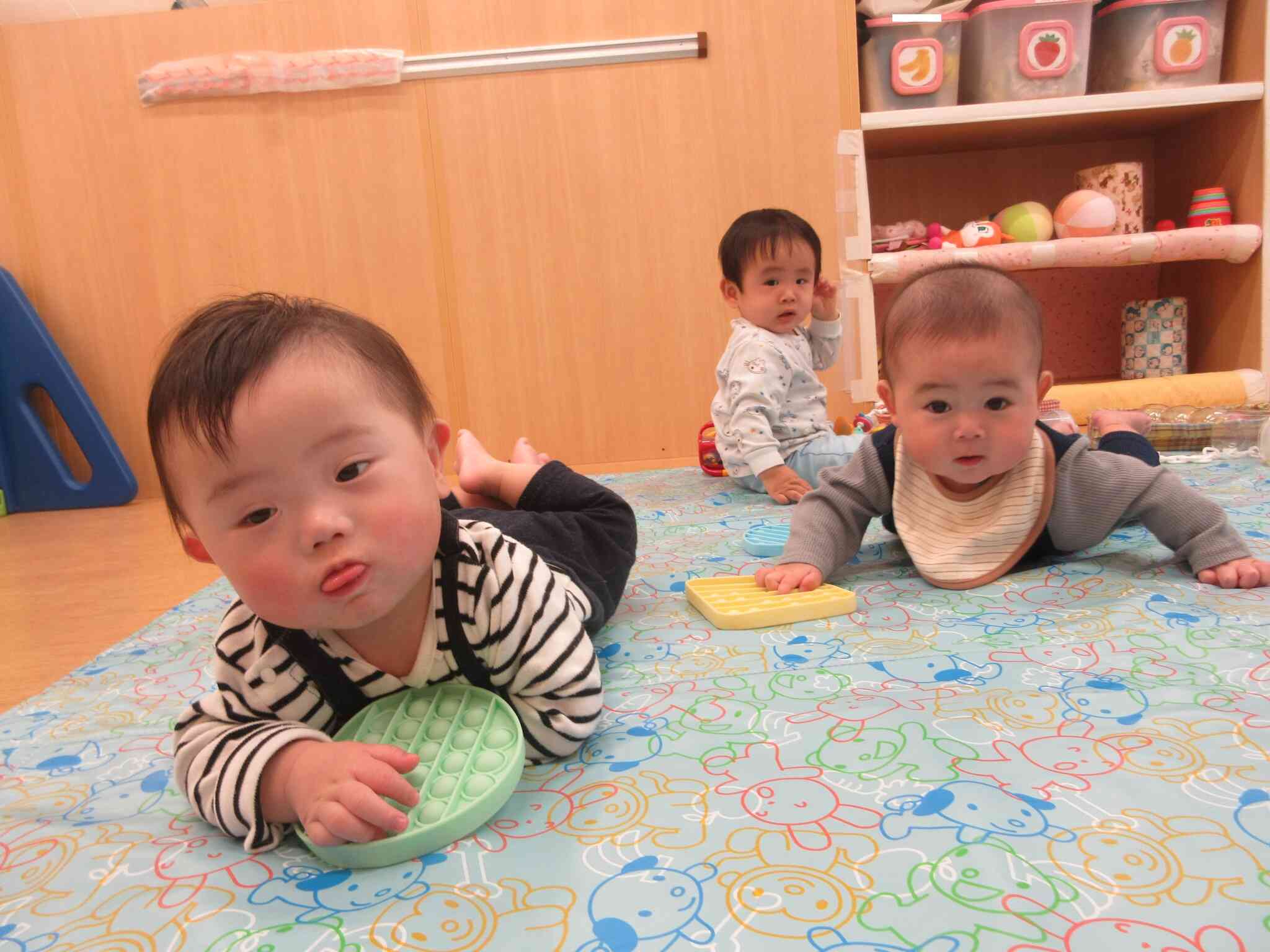 好きなおもちゃで遊んだよ！