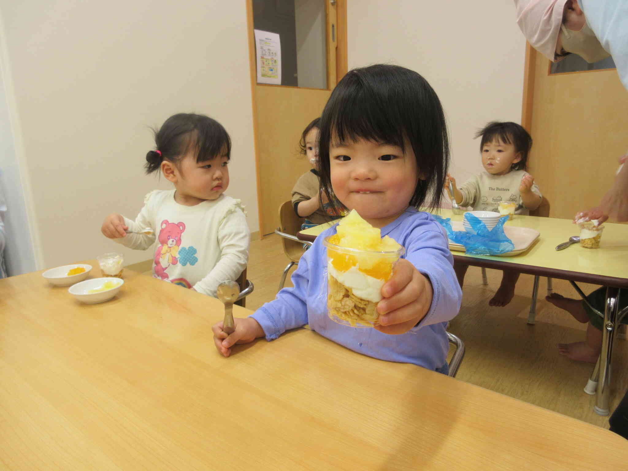 パフェを作ろう！（食育活動）