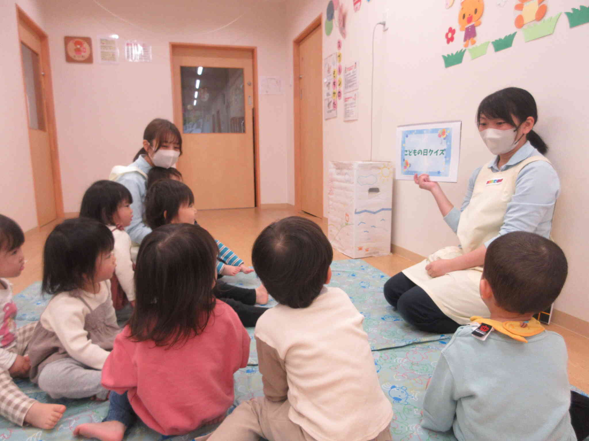 こどもの日の集いをしたよ！（全クラス）