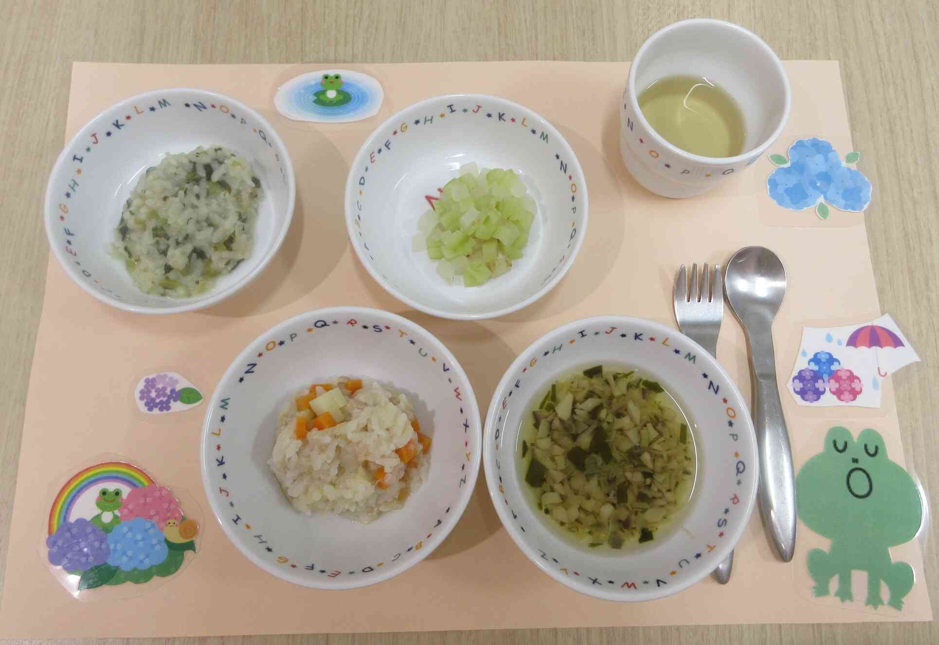 6月の給食（後期食）
