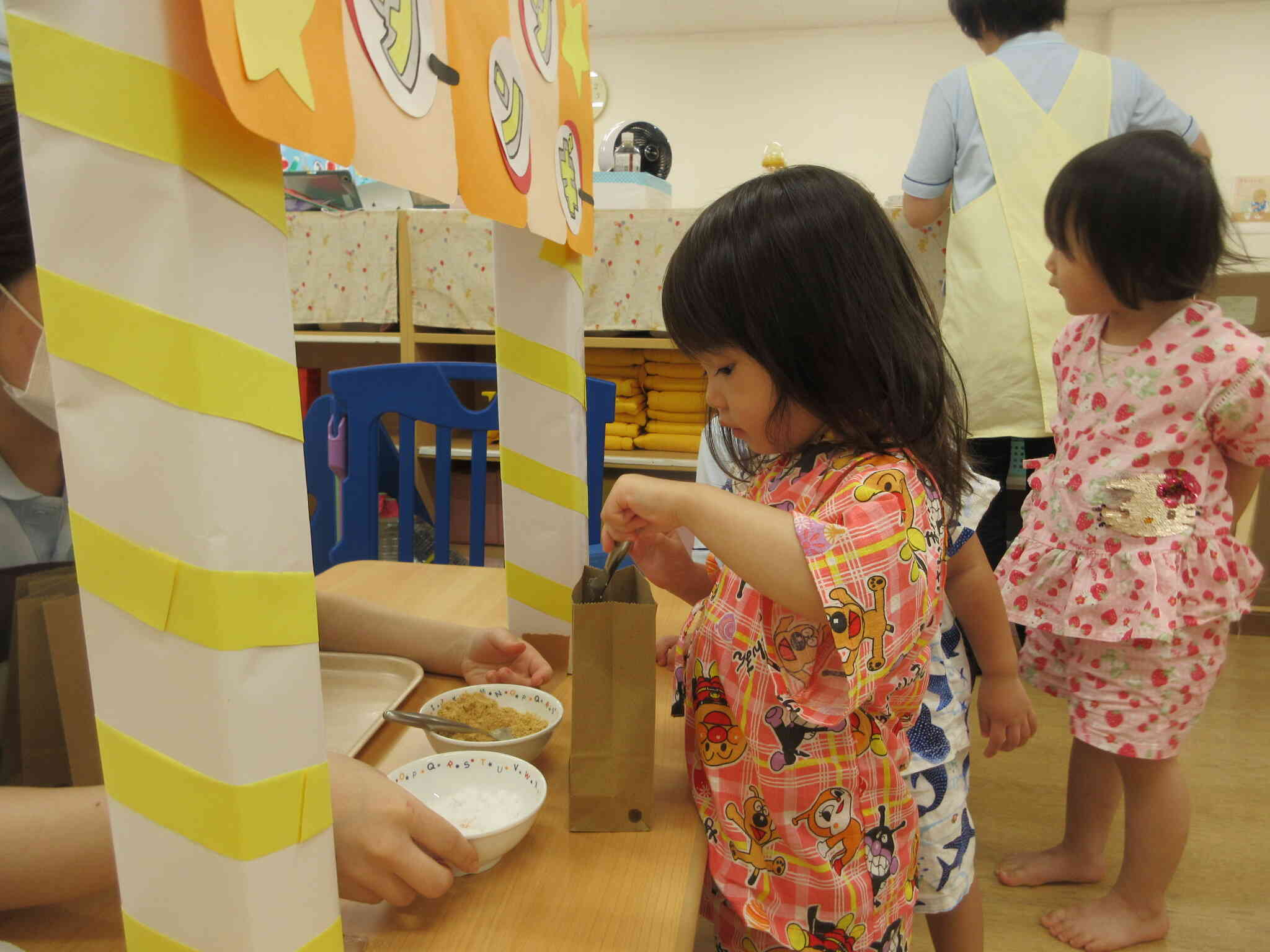 サーターアンダギー屋さん♪（食育活動）