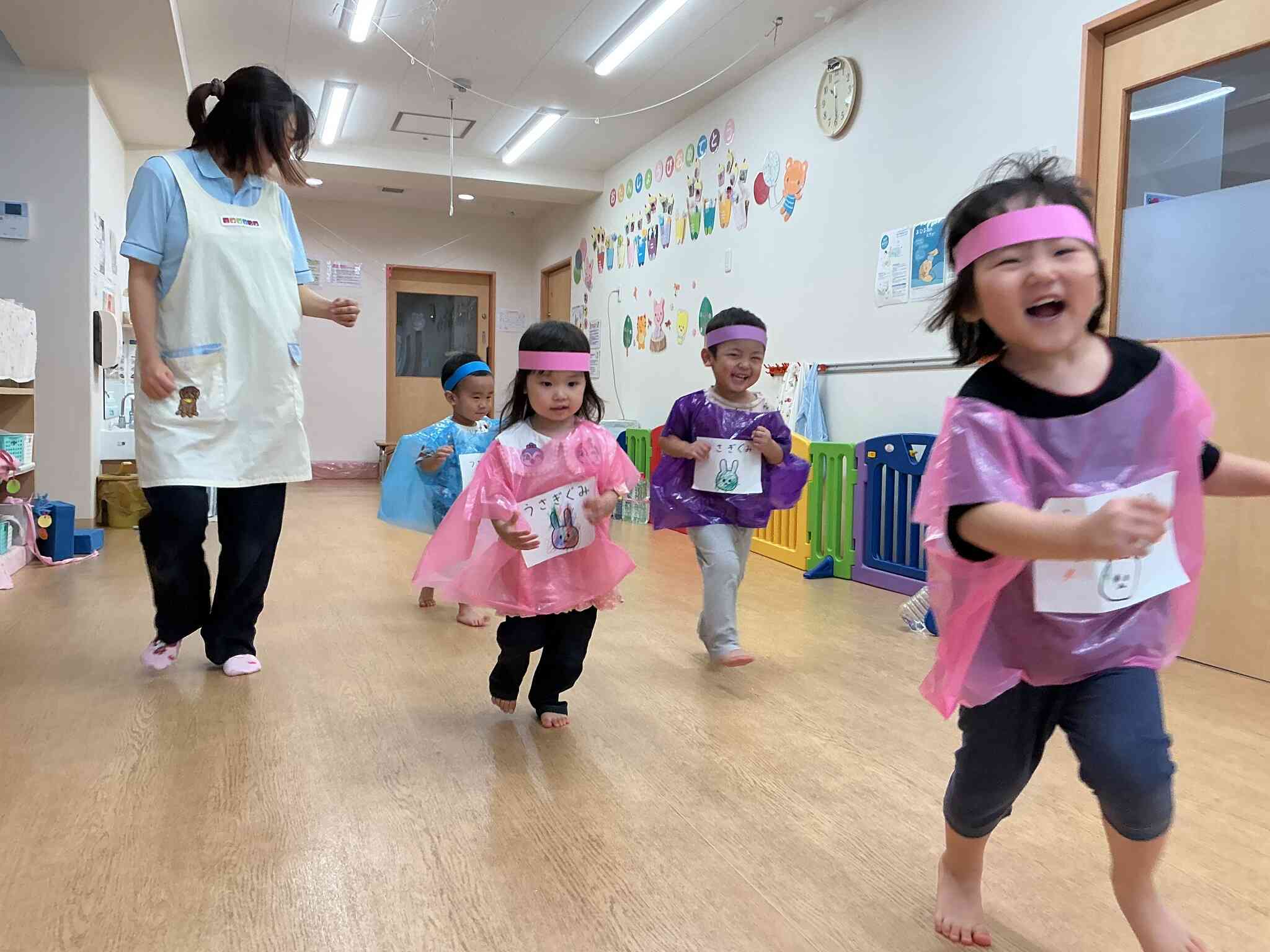 かけっこ楽しかったね☆