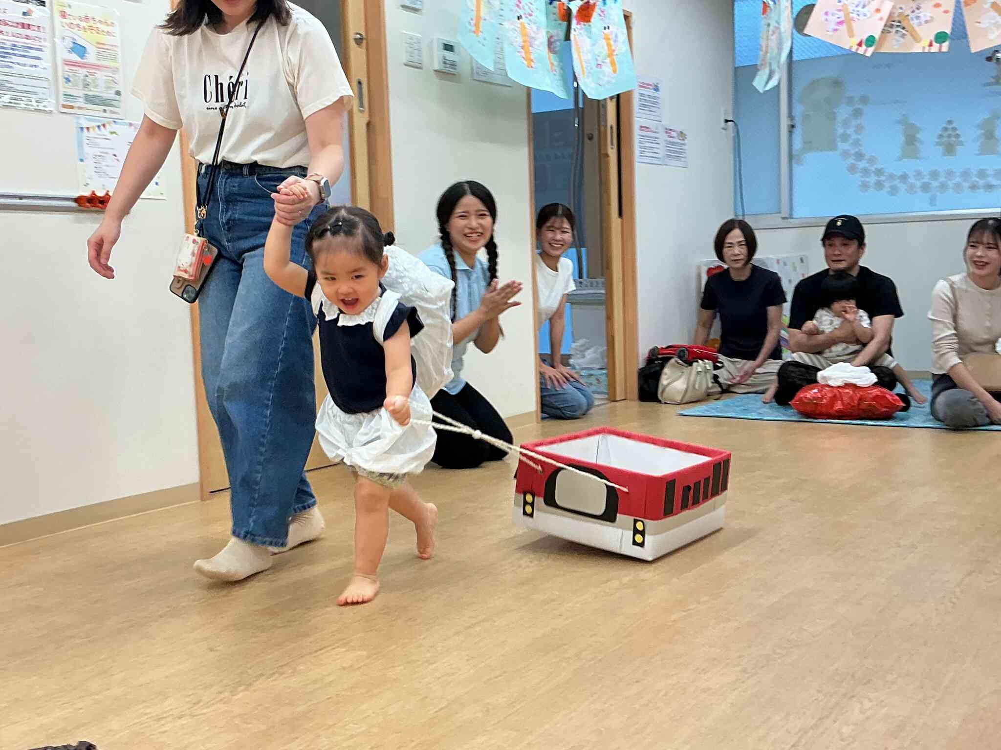 サイドメニューを運ぶよ！
