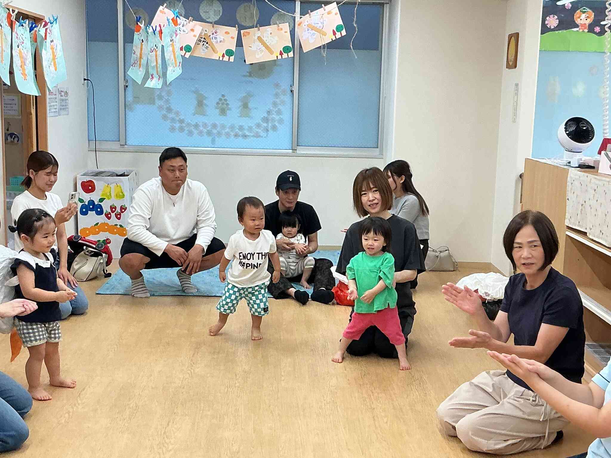 最後は親子でダンス♪