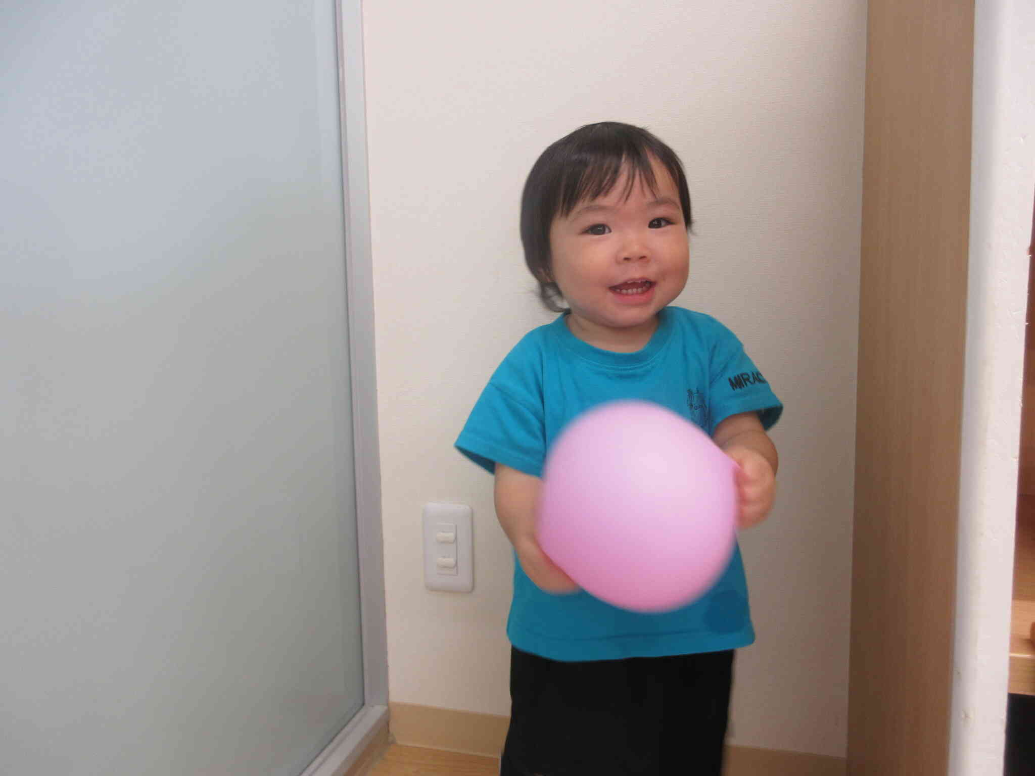 新しいお友だちが入りました！（０歳児　ひよこ組）