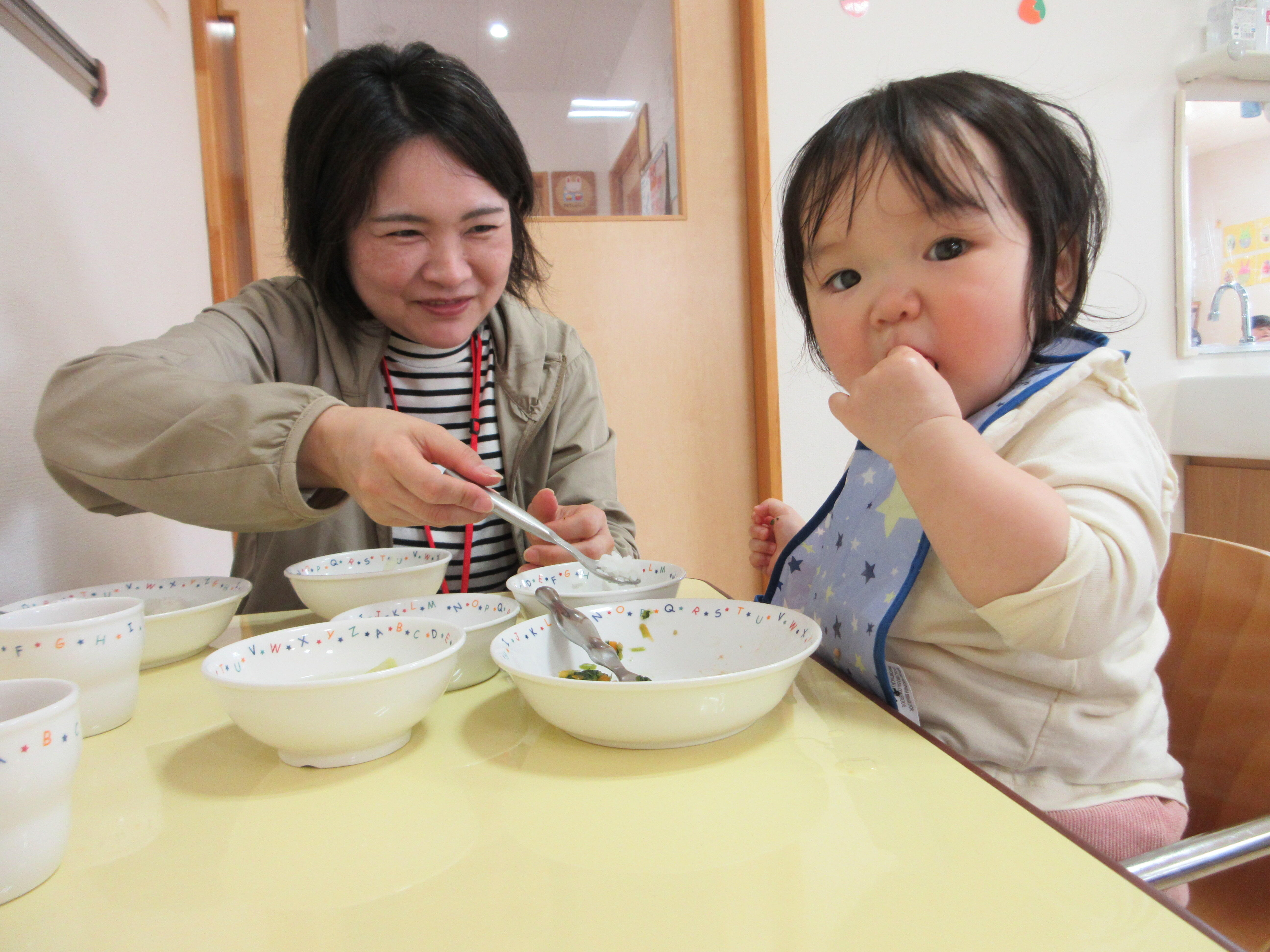 給食大好き♪