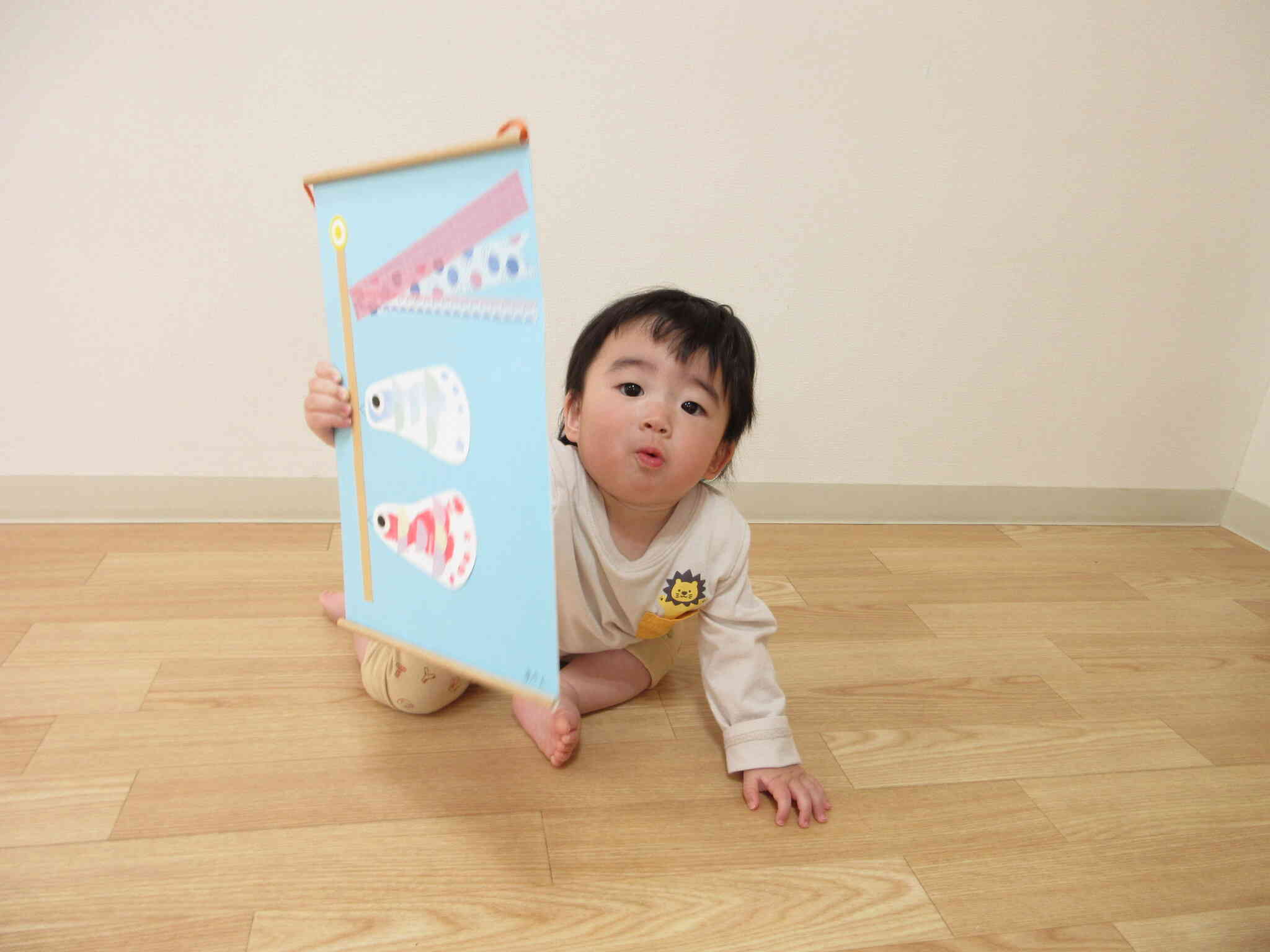 小さなお友達も嬉しそうに持っていたよ♪