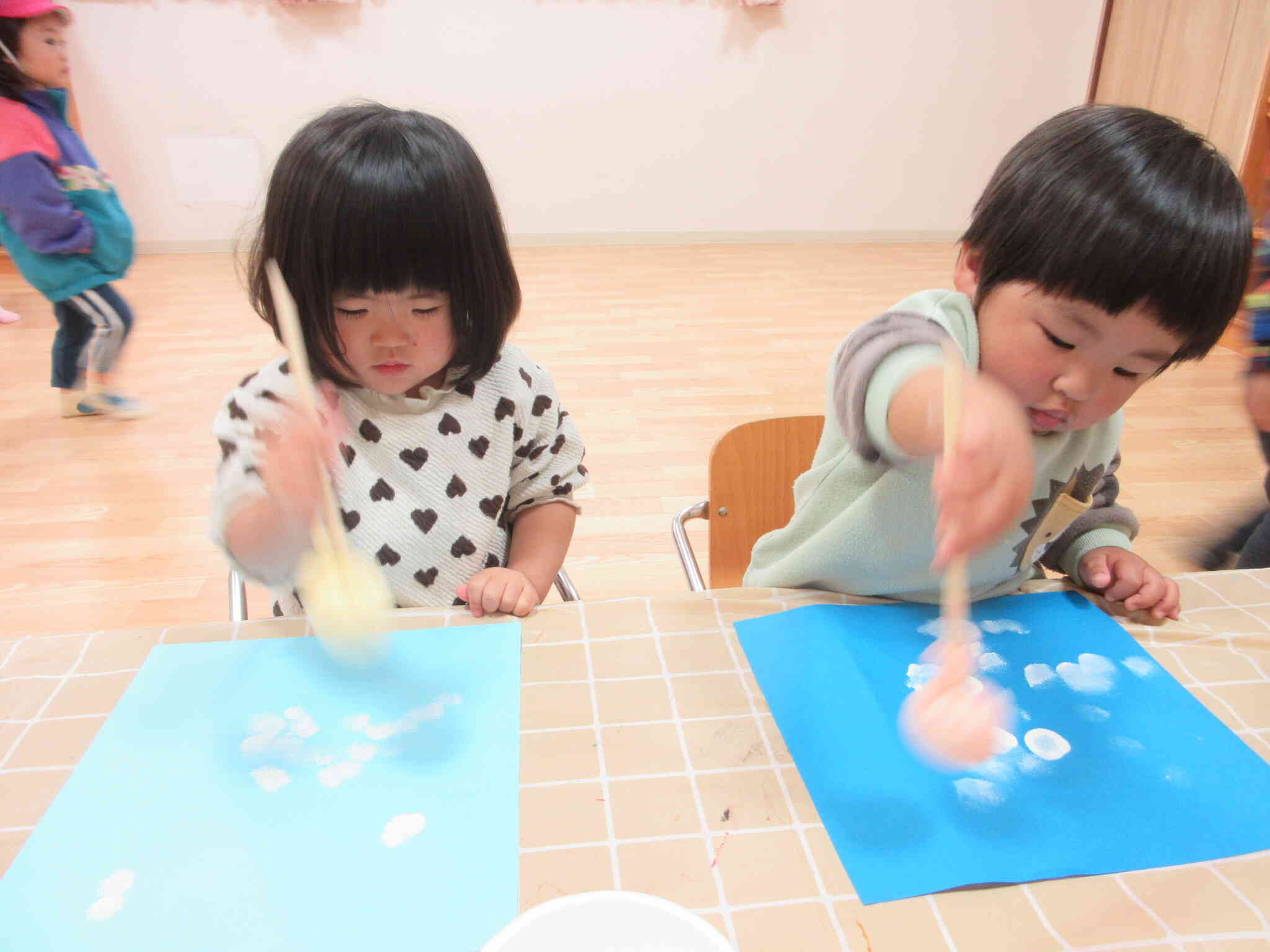 製作遊び(あひる組)