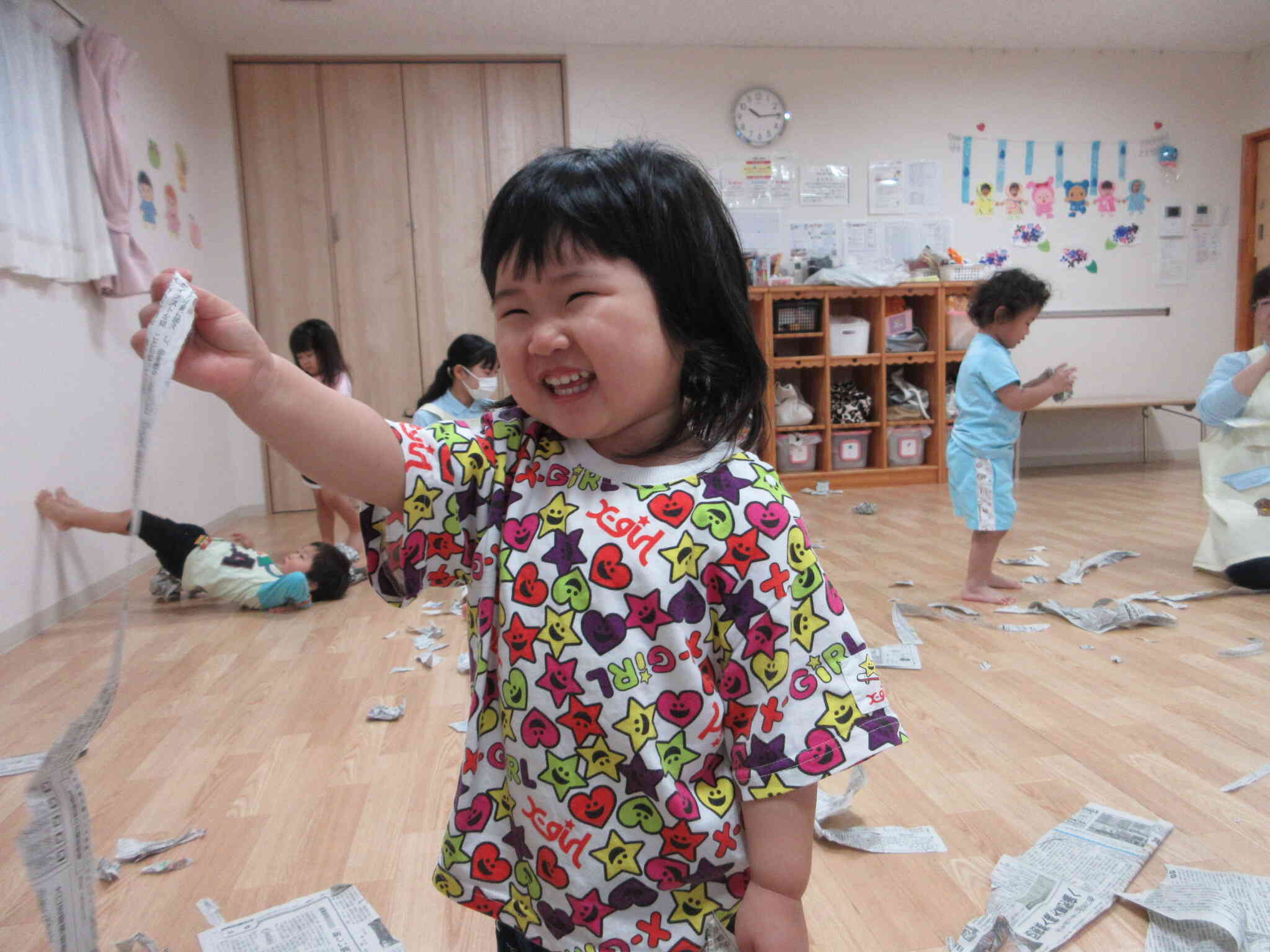 紙吹雪、大好き！