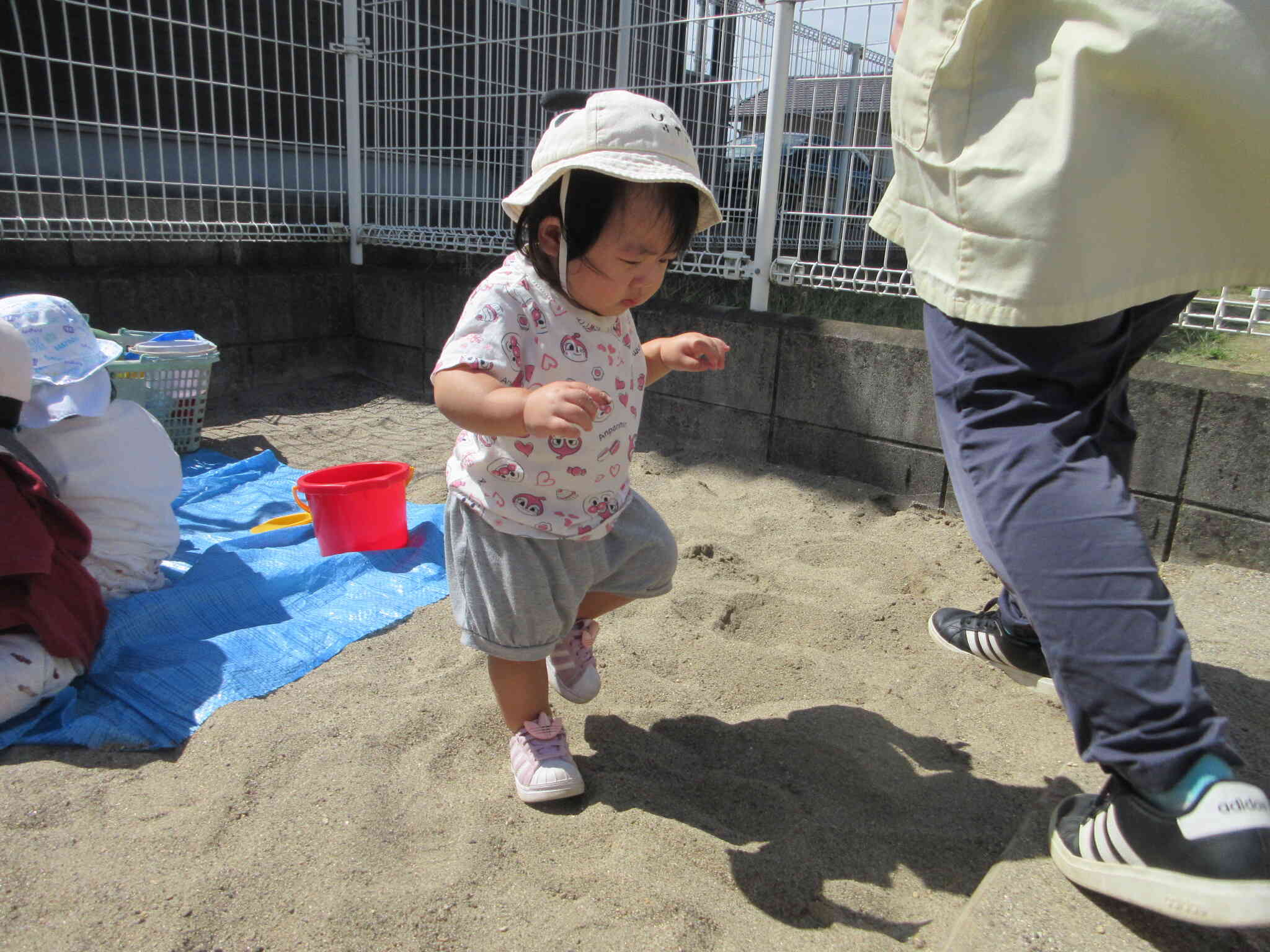 いっち、に～♪