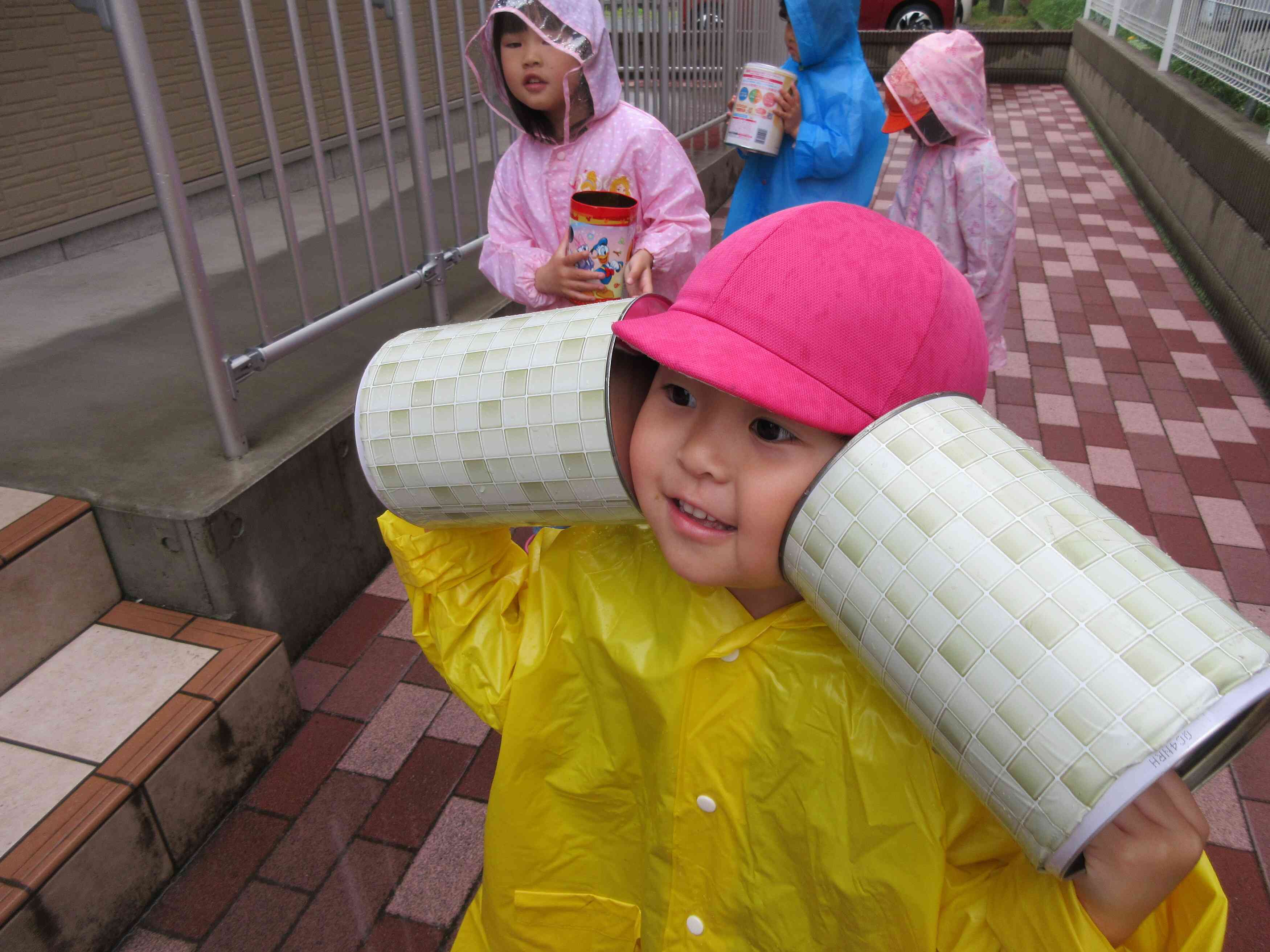 雨の音聞こえるかな～？
