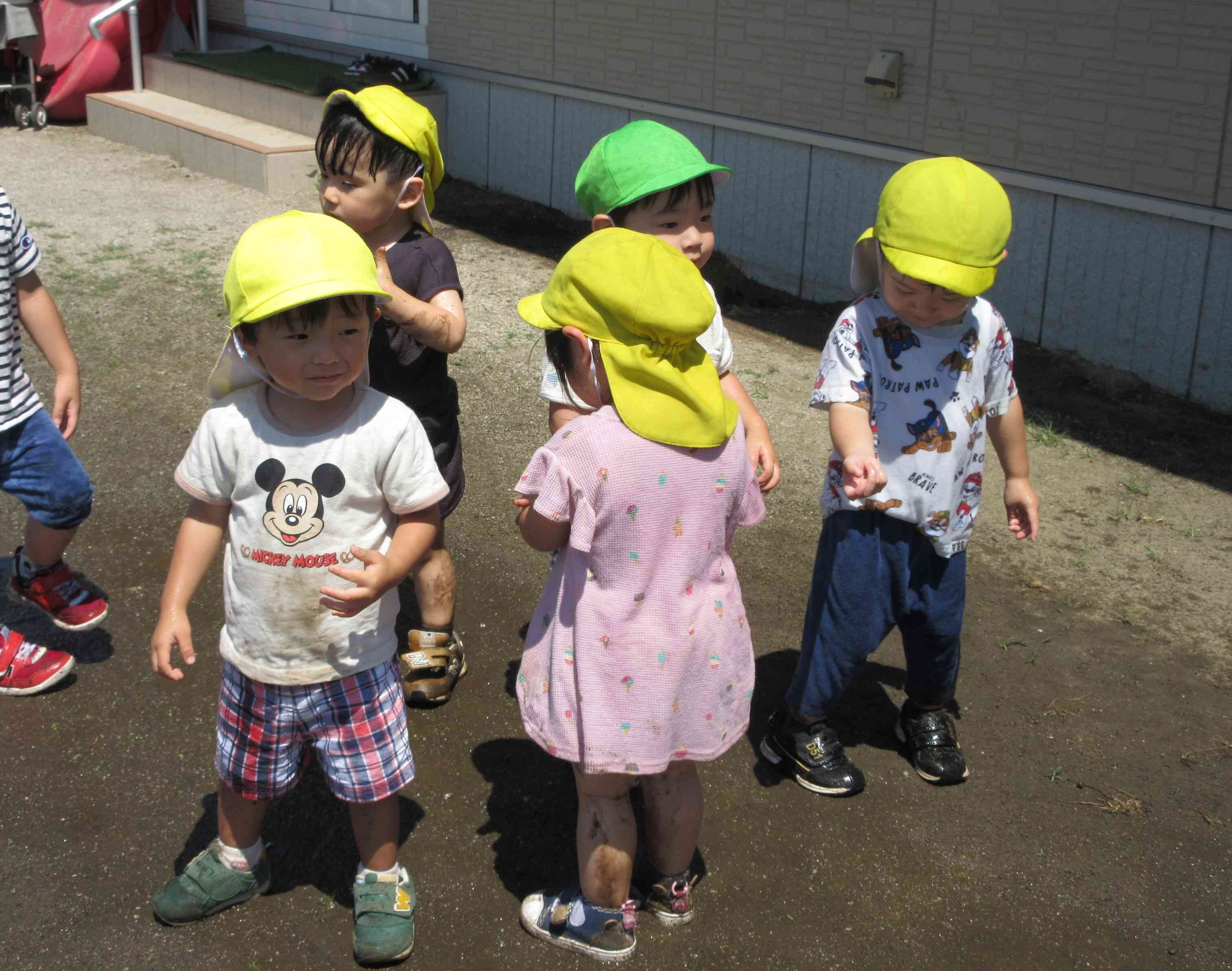 お水出てくるかなぁー！