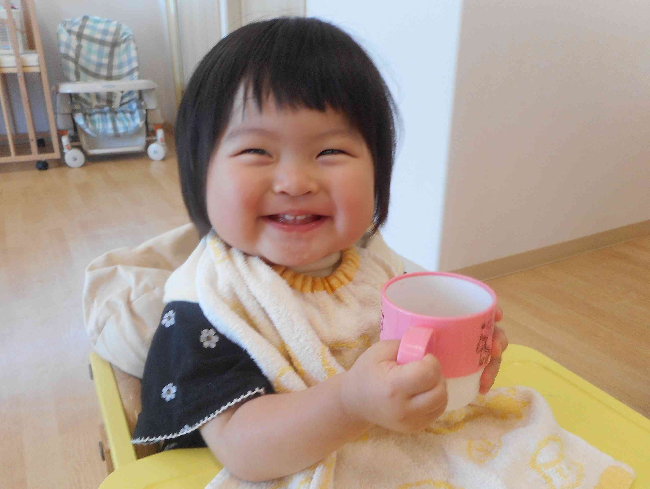 お茶おいしい～！
