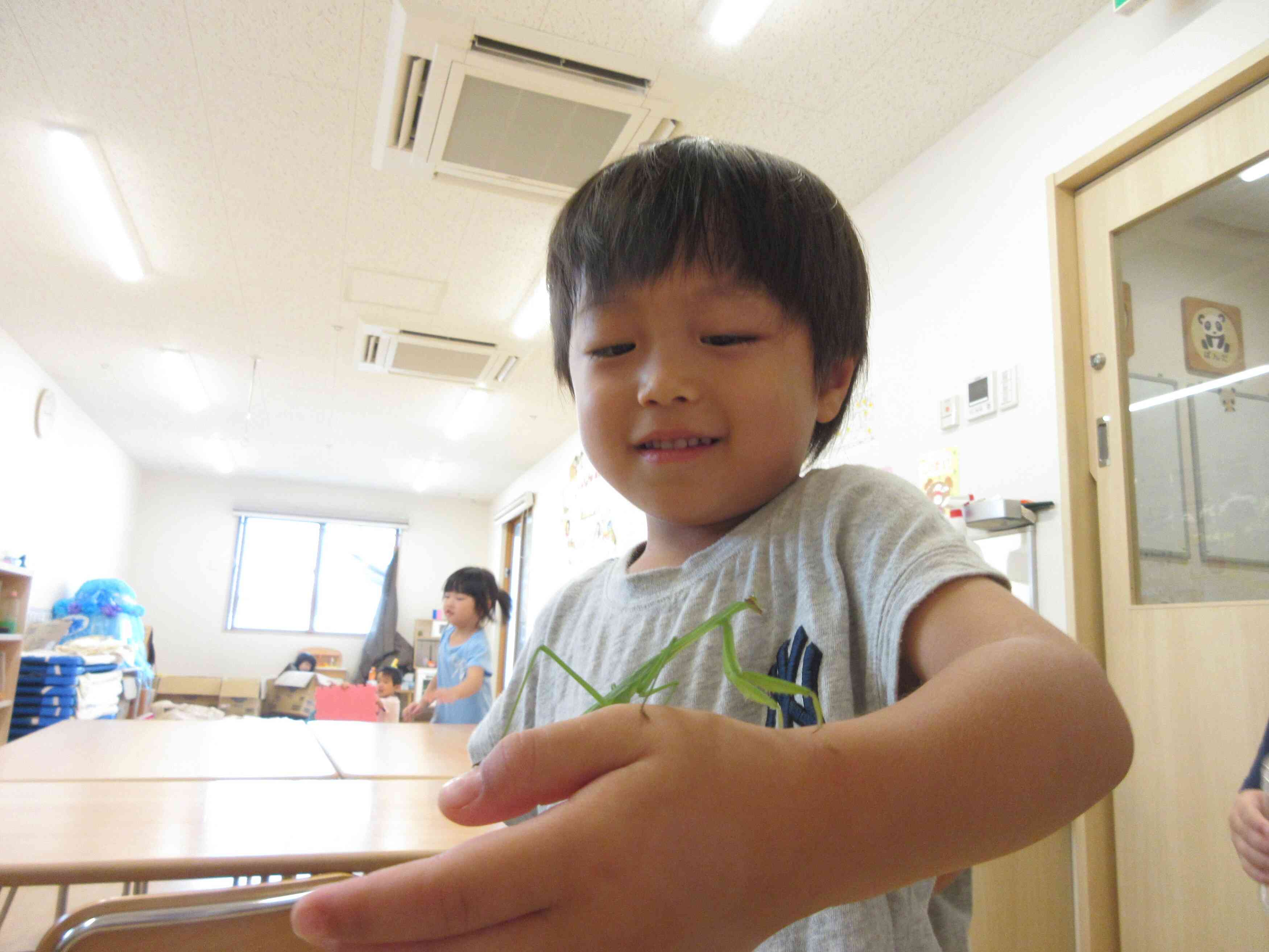 ぼくもさわってみたよ！！